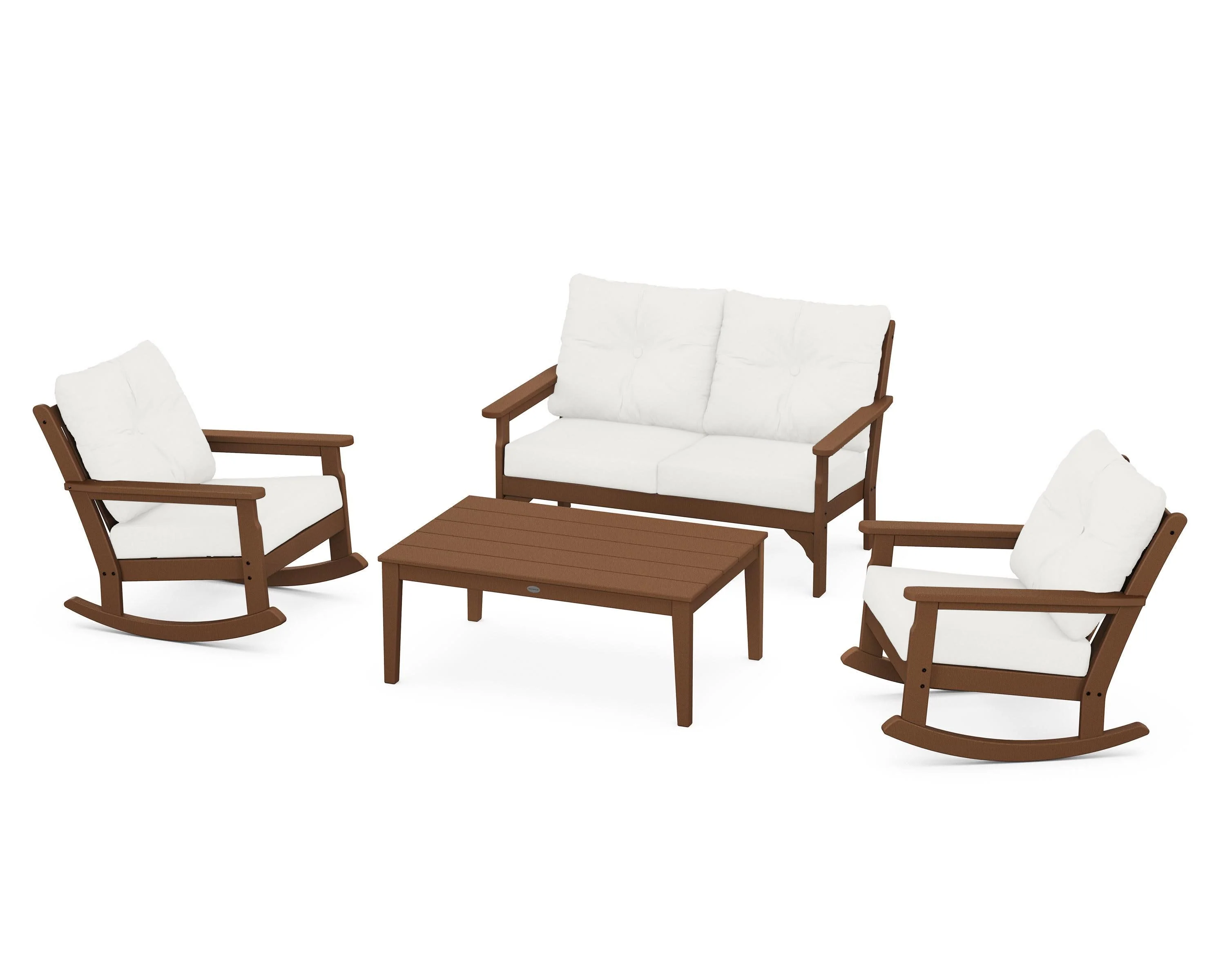 Vineyard 4-Piece Deep Seating Rocking Chair Set - Image 146