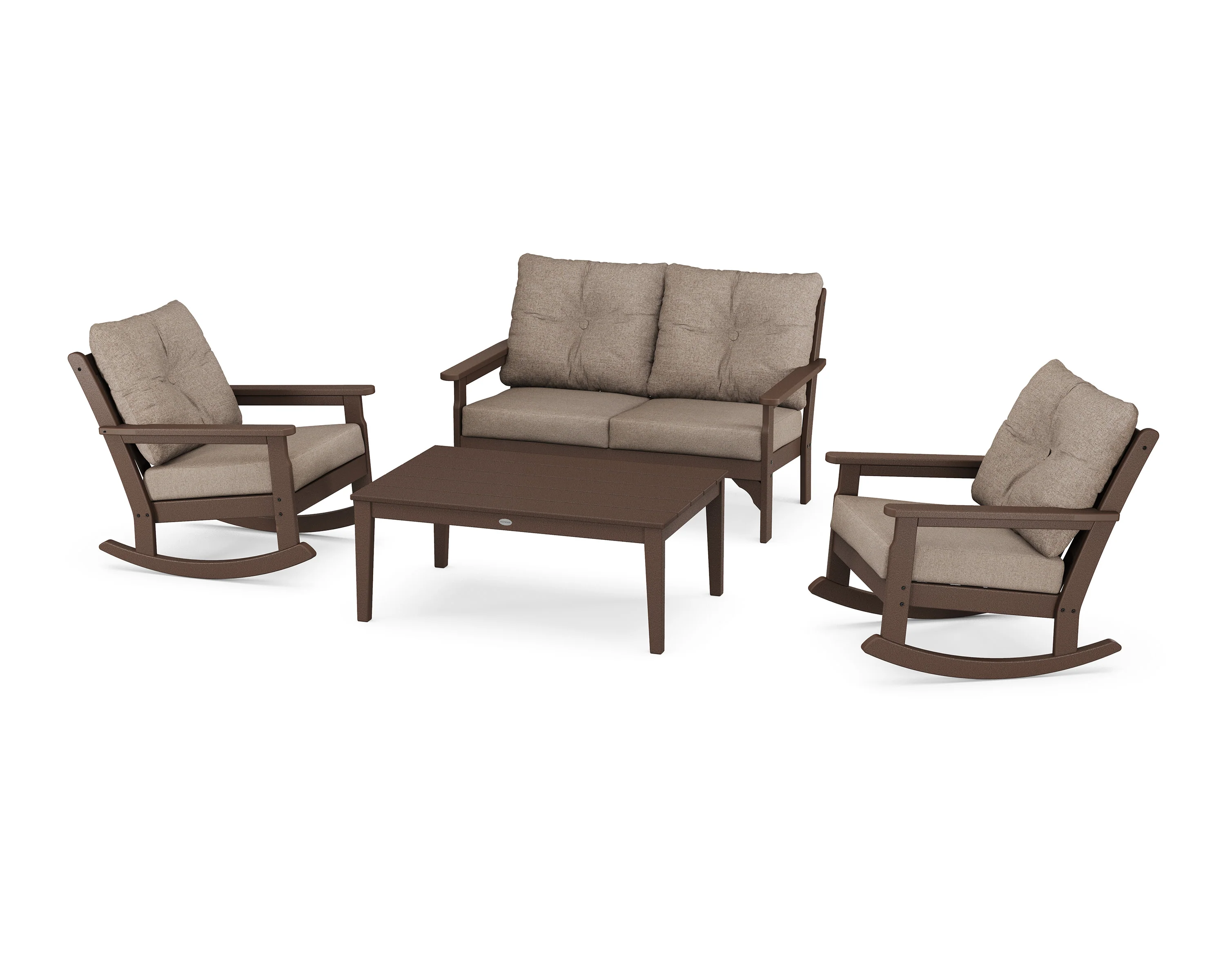 Vineyard 4-Piece Deep Seating Rocking Chair Set - Image 148