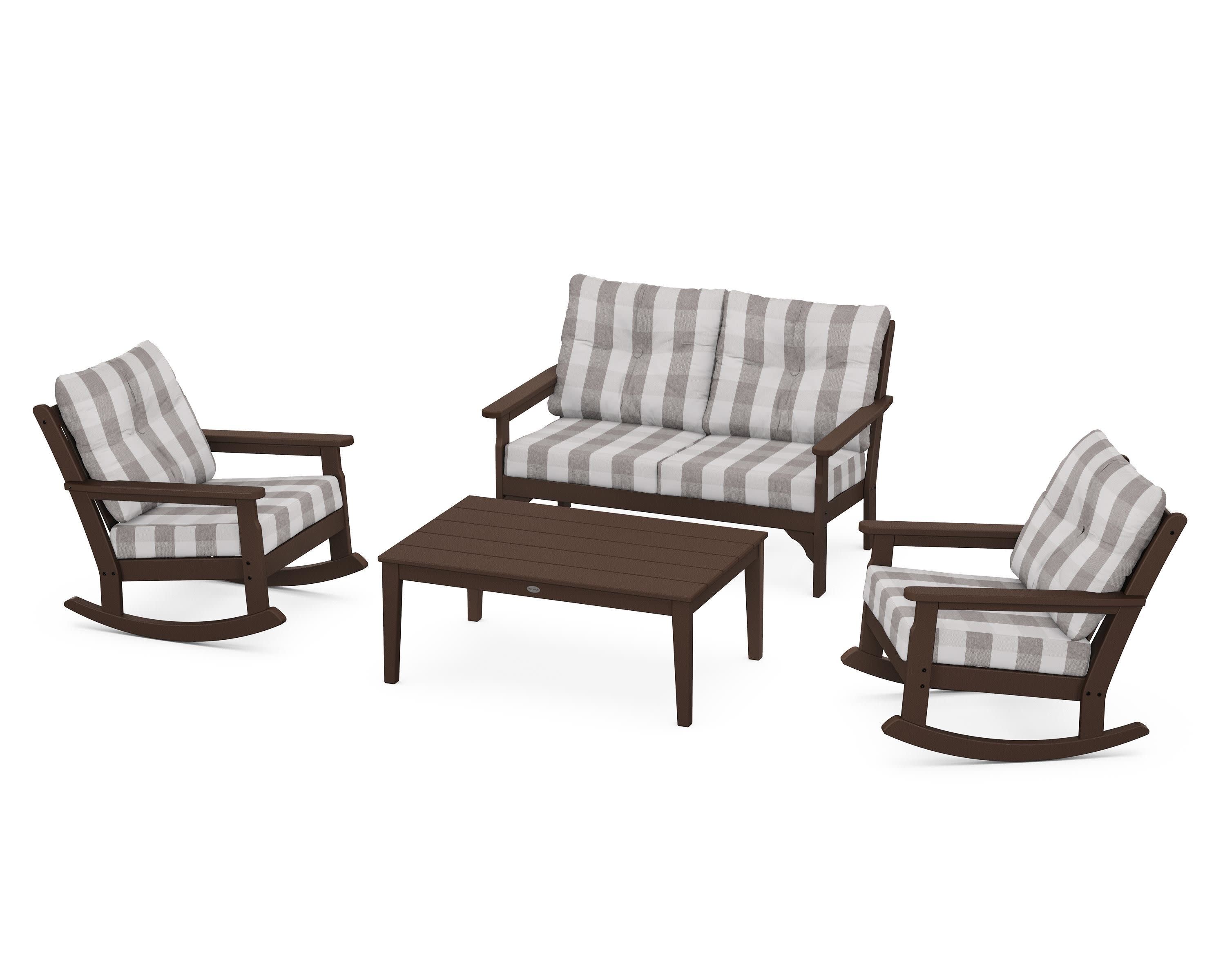 Vineyard 4-Piece Deep Seating Rocking Chair Set - Image 154