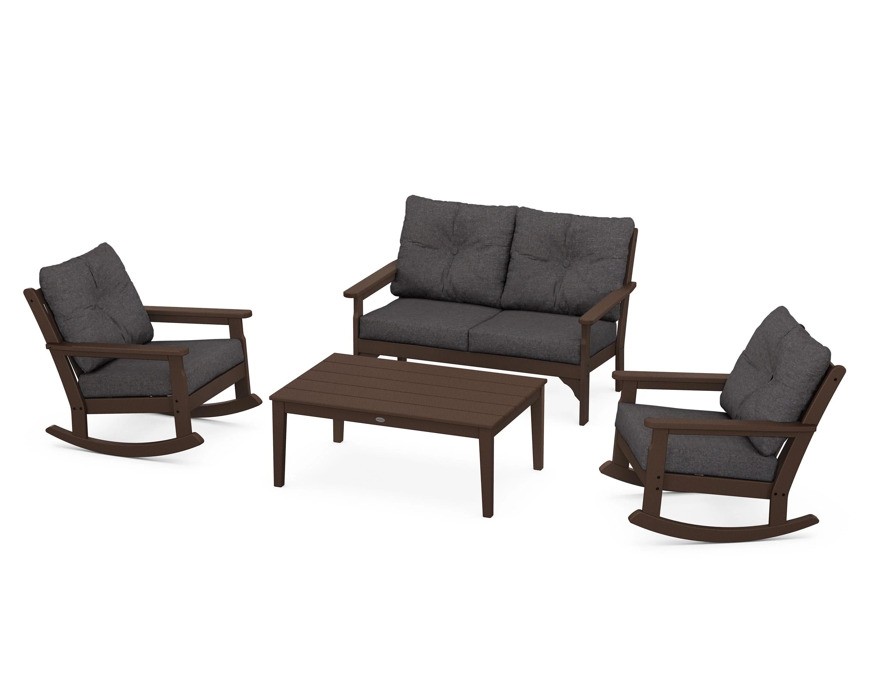 Vineyard 4-Piece Deep Seating Rocking Chair Set - Image 163