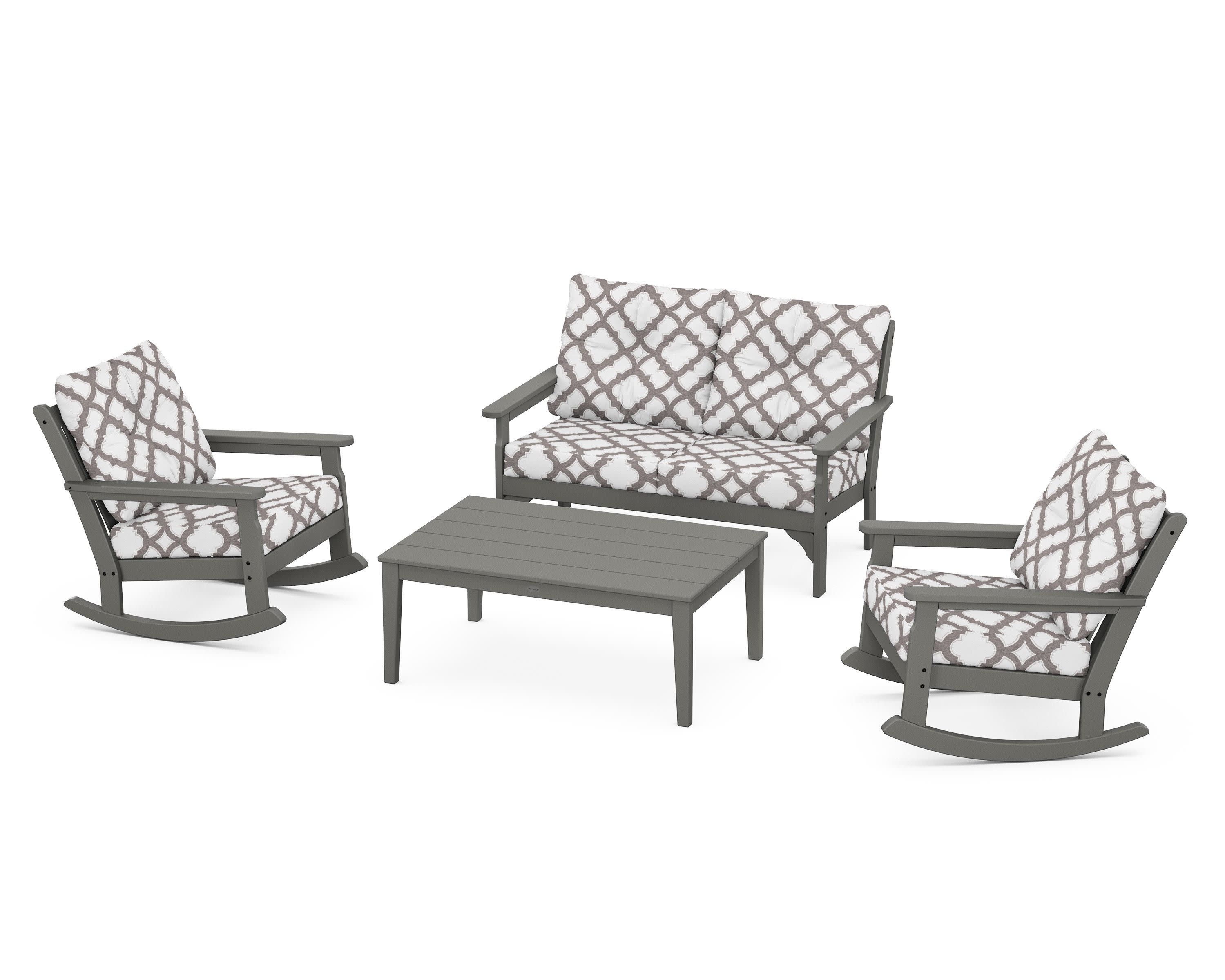 Vineyard 4-Piece Deep Seating Rocking Chair Set - Image 170