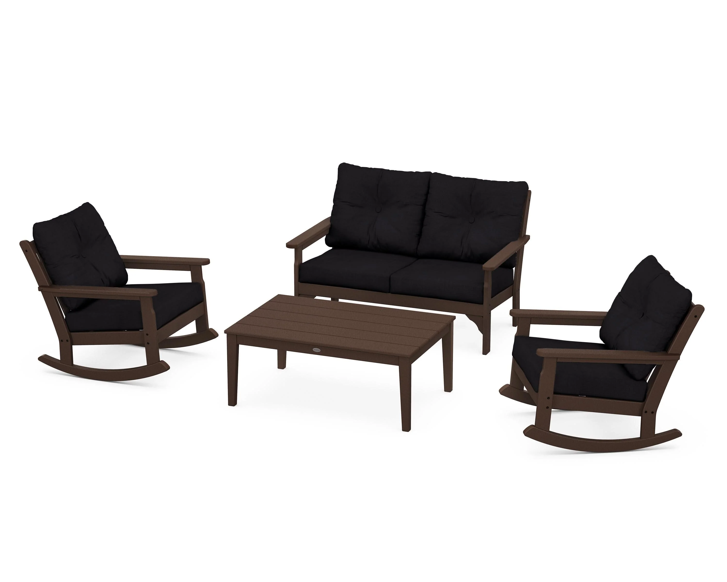 Vineyard 4-Piece Deep Seating Rocking Chair Set - Image 18