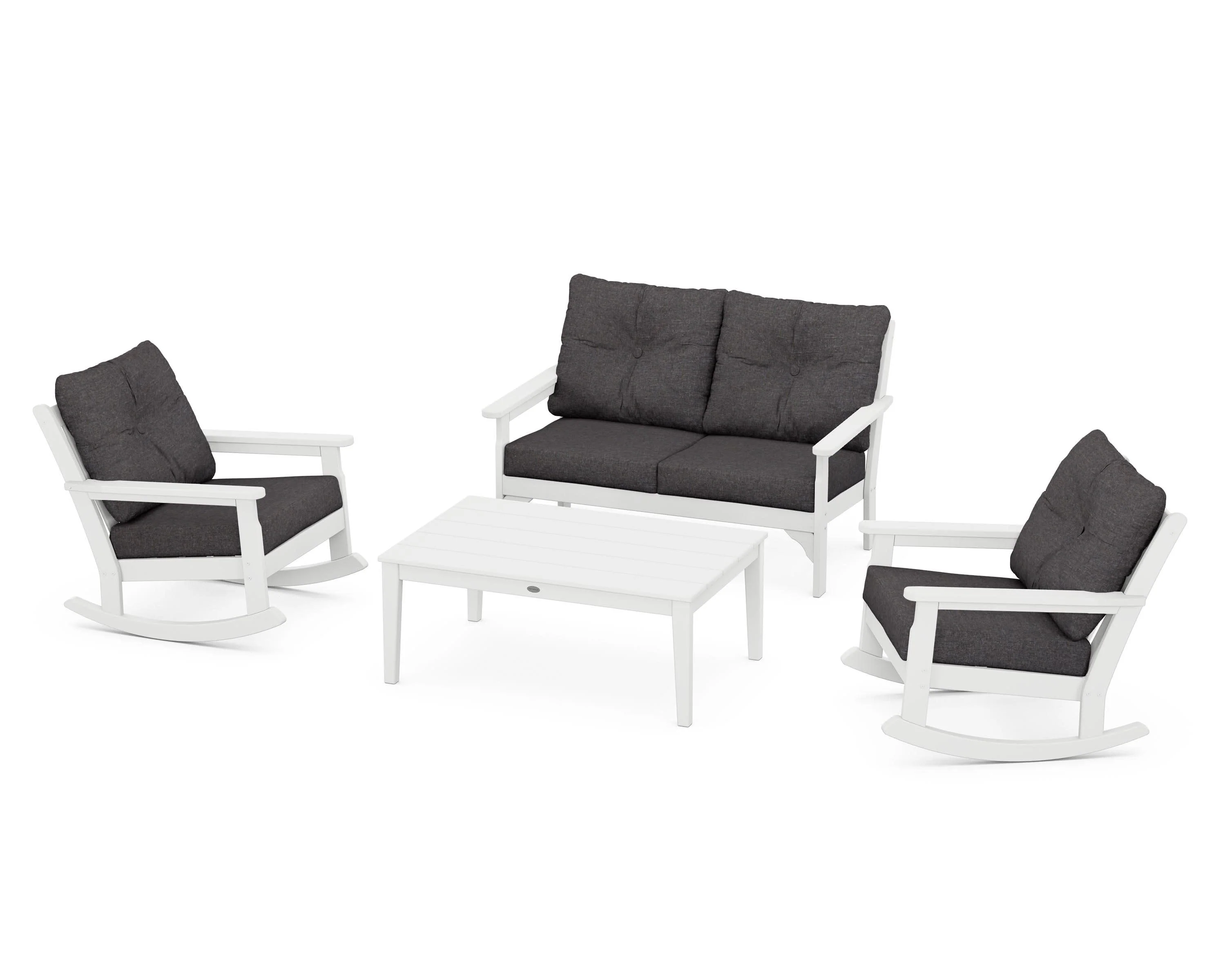 Vineyard 4-Piece Deep Seating Rocking Chair Set - Image 184