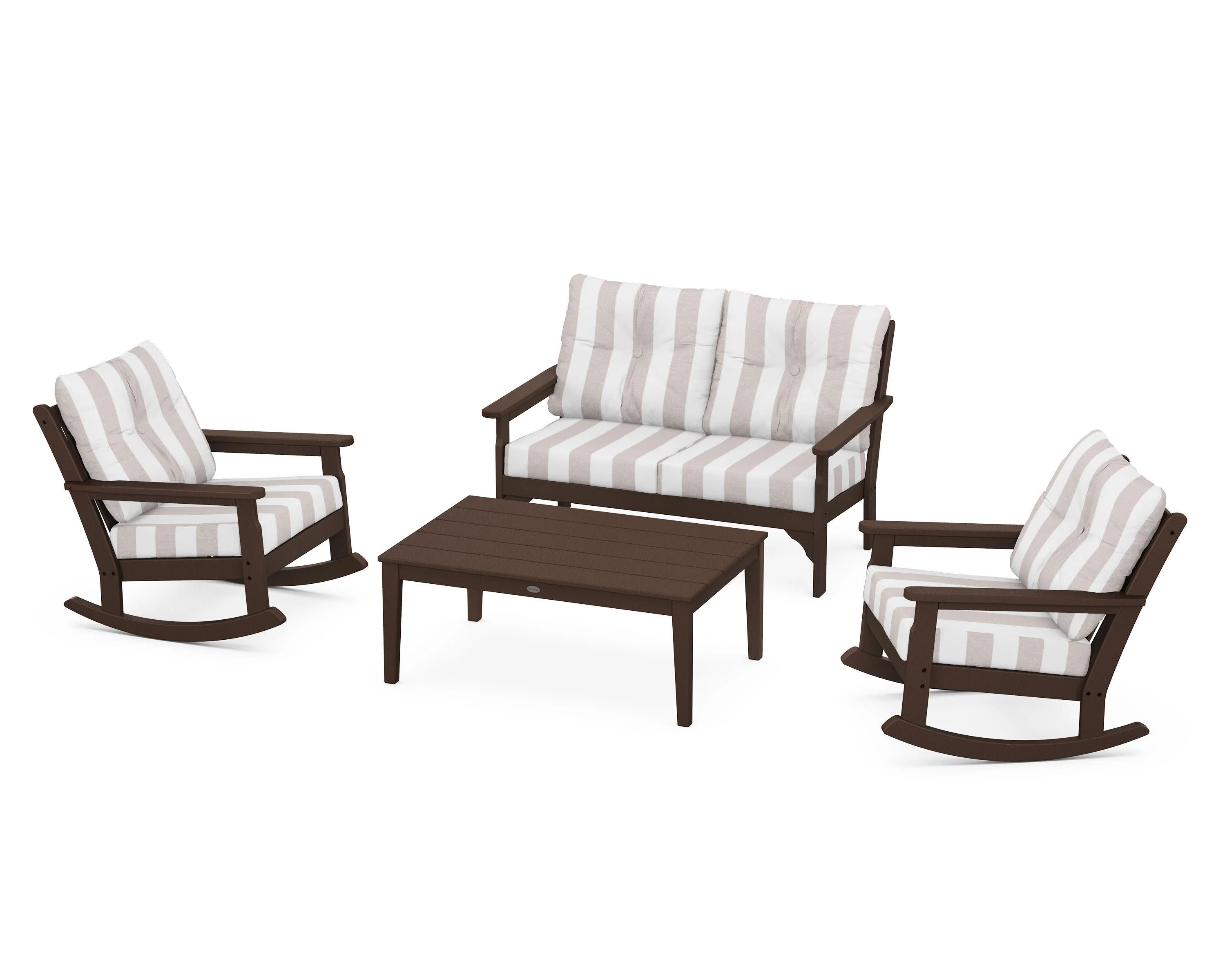 Vineyard 4-Piece Deep Seating Rocking Chair Set - Image 196