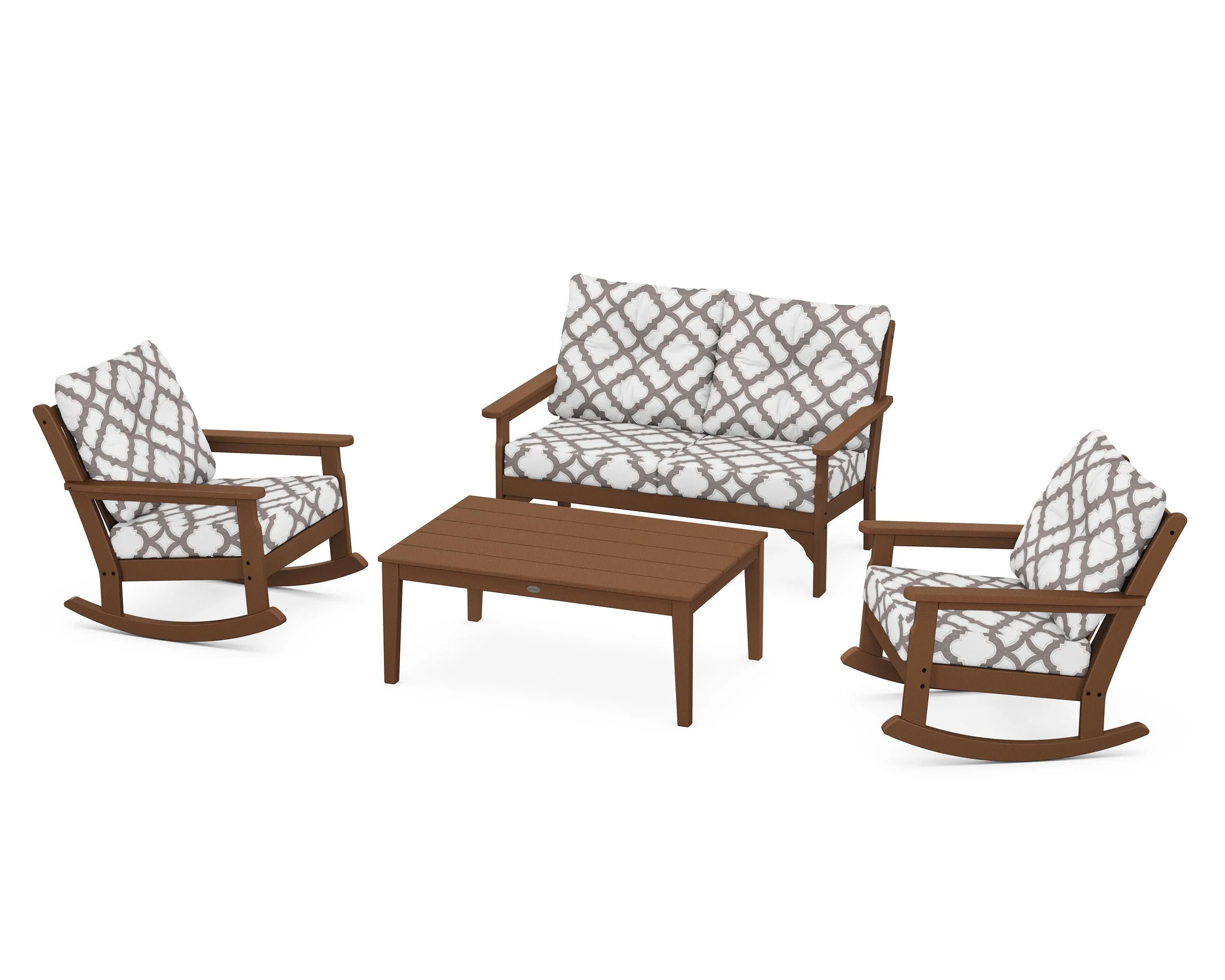 Vineyard 4-Piece Deep Seating Rocking Chair Set - Image 201