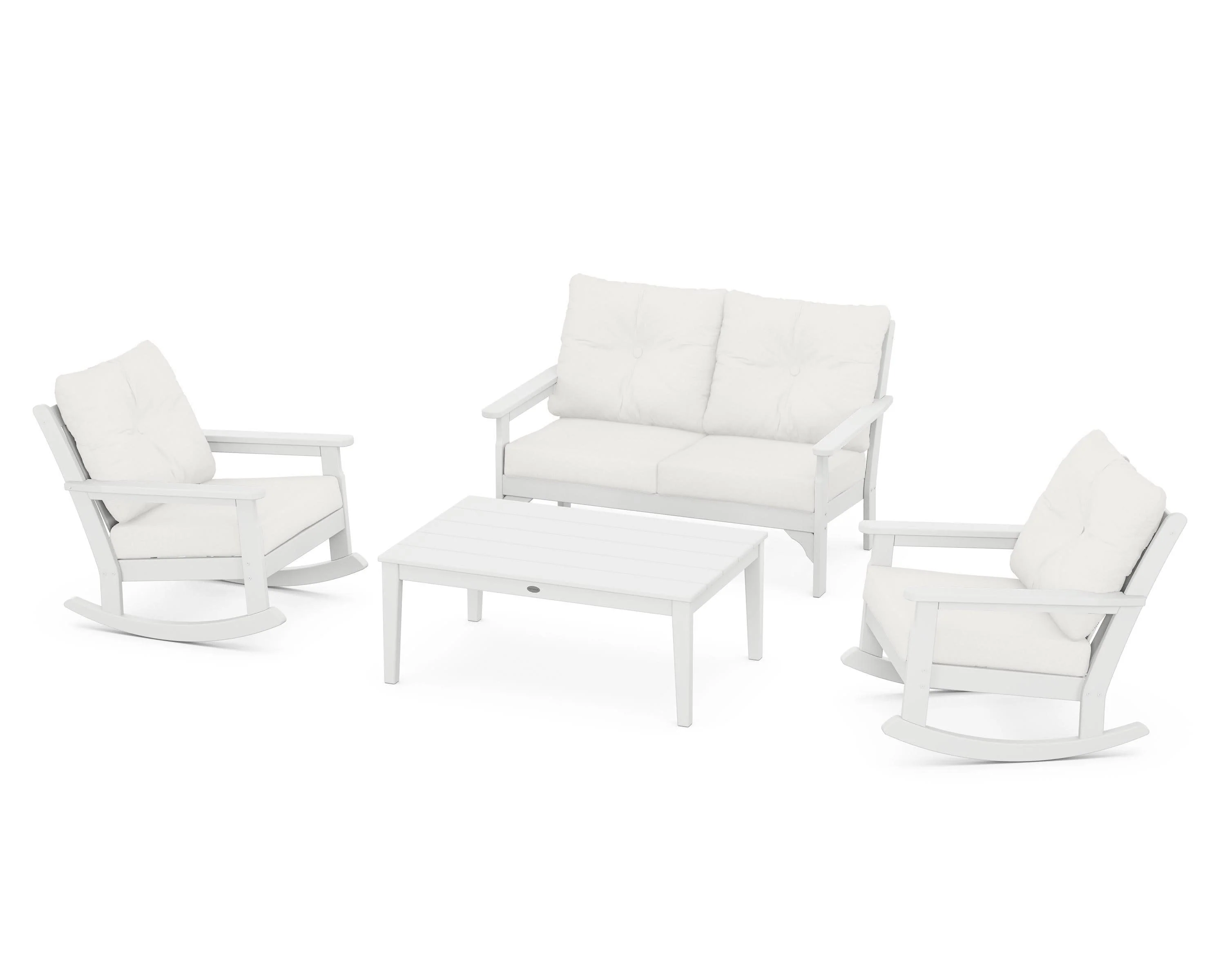 Vineyard 4-Piece Deep Seating Rocking Chair Set - Image 205
