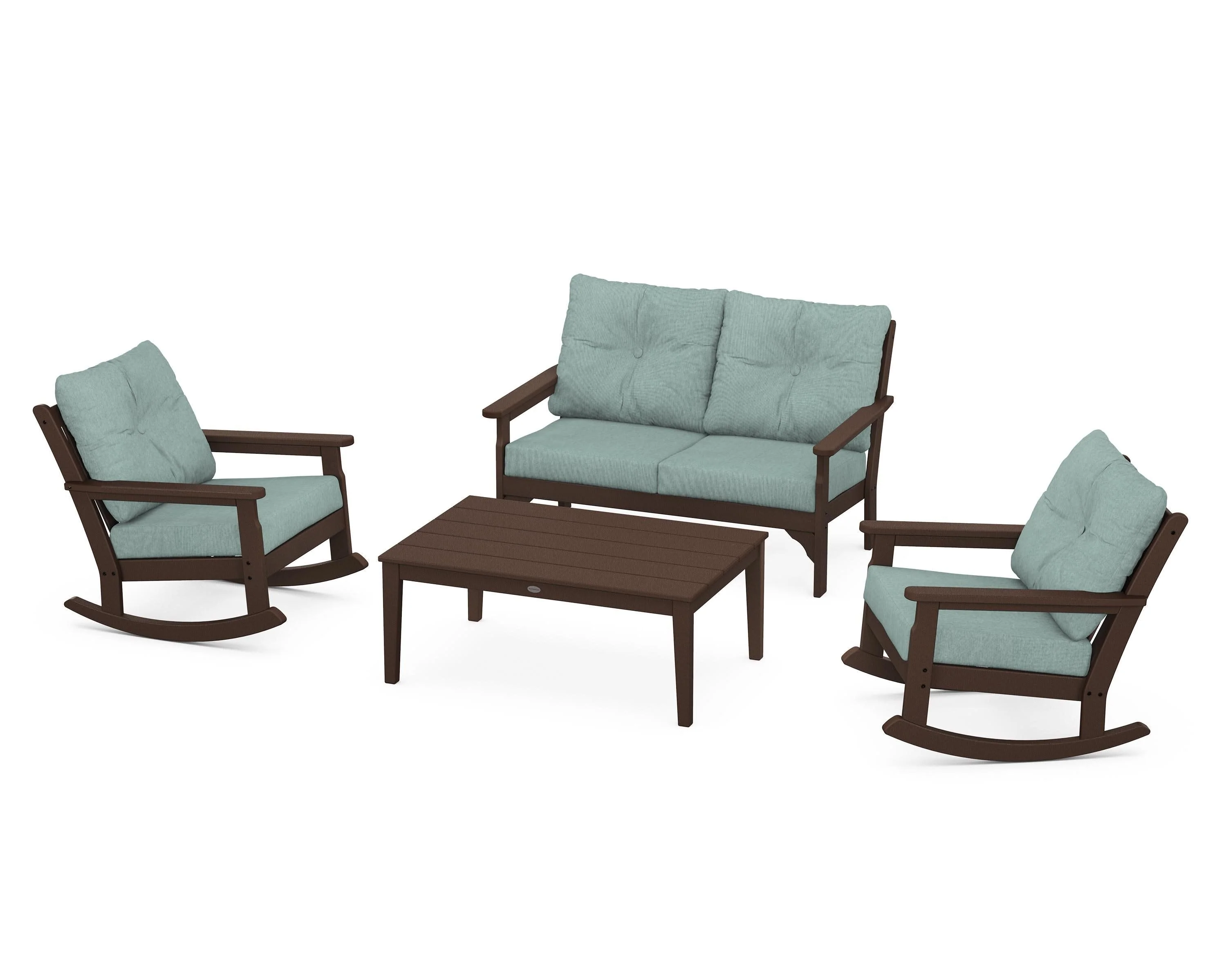 Vineyard 4-Piece Deep Seating Rocking Chair Set - Image 206
