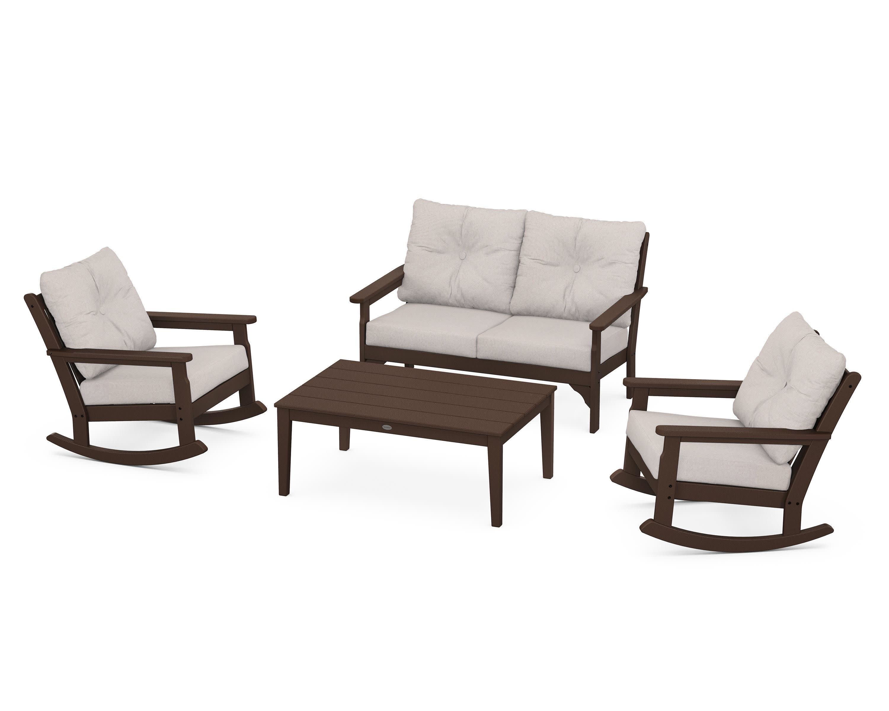 Vineyard 4-Piece Deep Seating Rocking Chair Set - Image 27