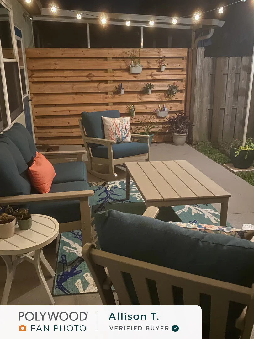Vineyard 4-Piece Deep Seating Rocking Chair Set - Image 4
