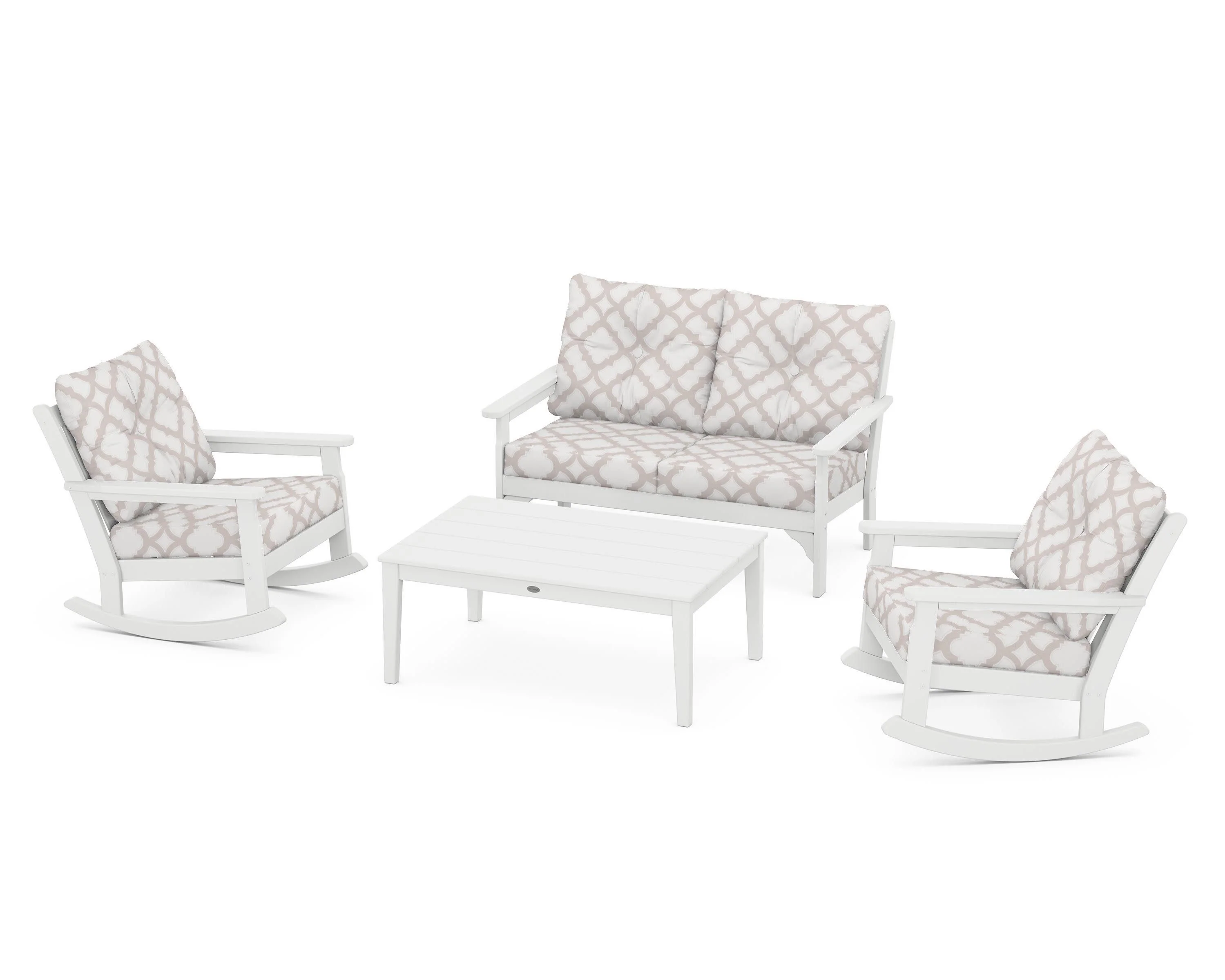 Vineyard 4-Piece Deep Seating Rocking Chair Set - Image 47