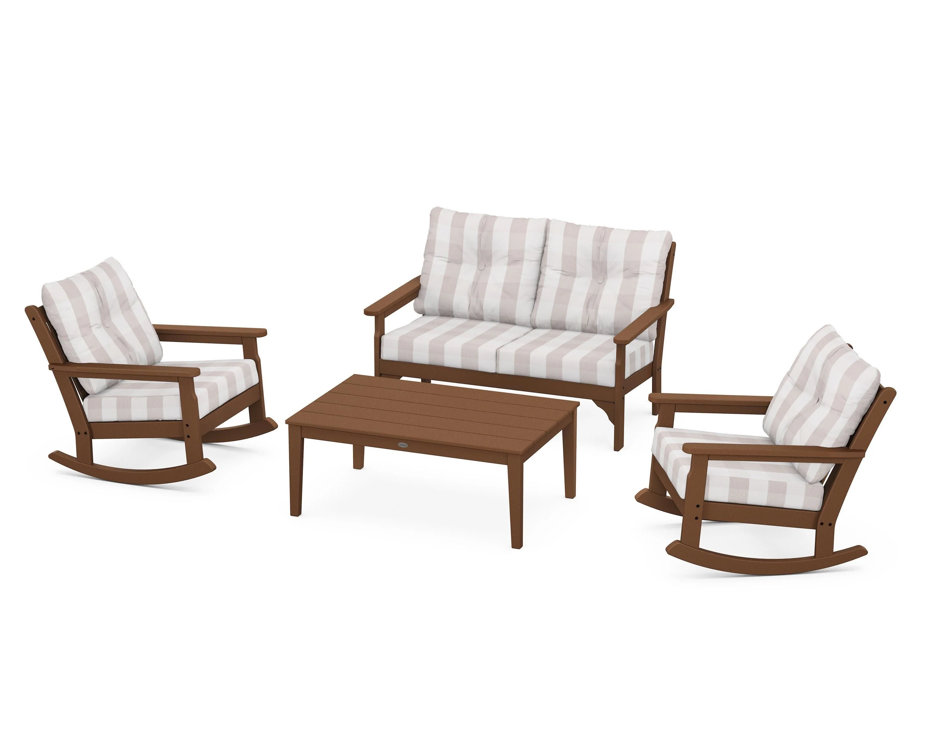 Vineyard 4-Piece Deep Seating Rocking Chair Set - Image 54