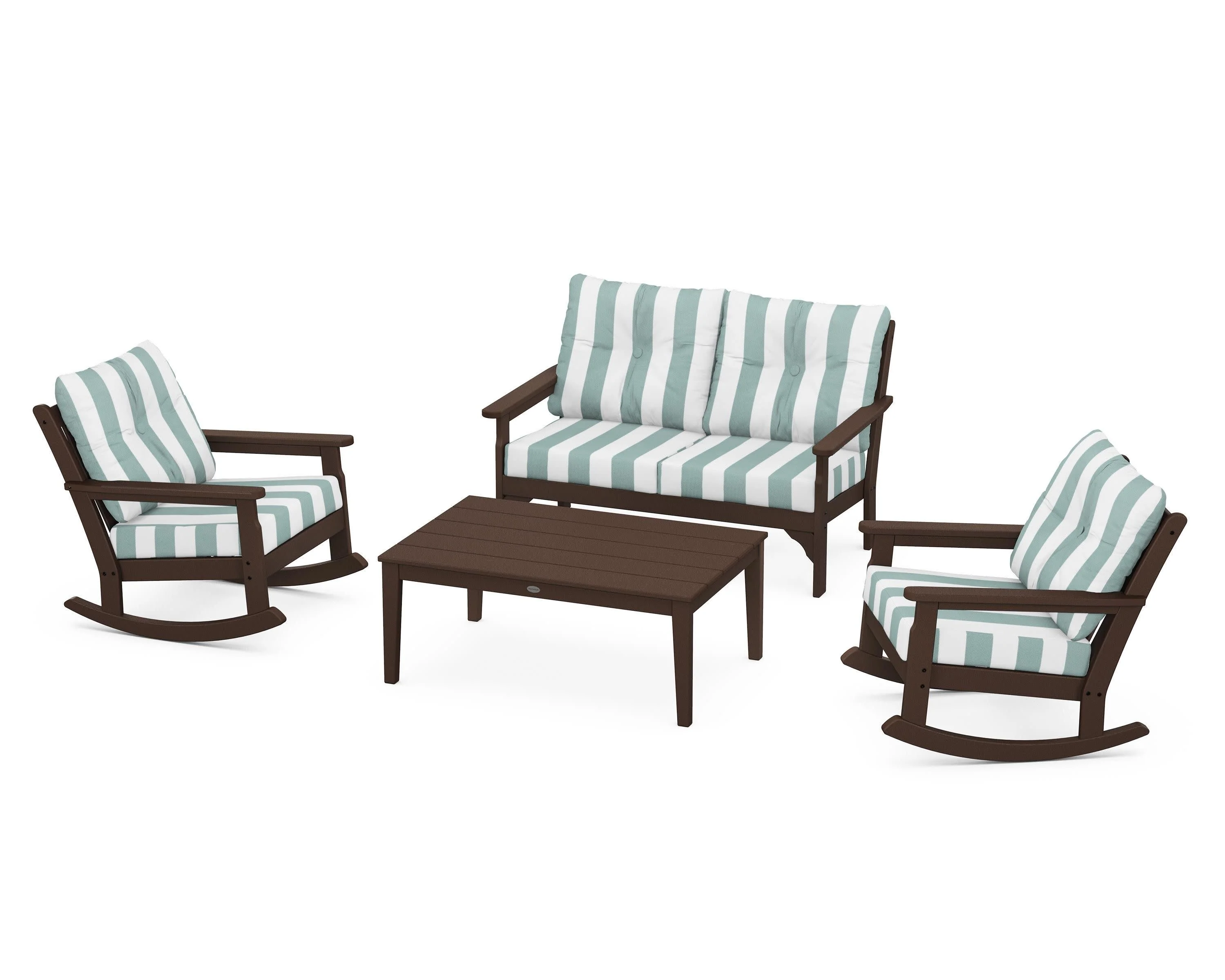 Vineyard 4-Piece Deep Seating Rocking Chair Set - Image 58