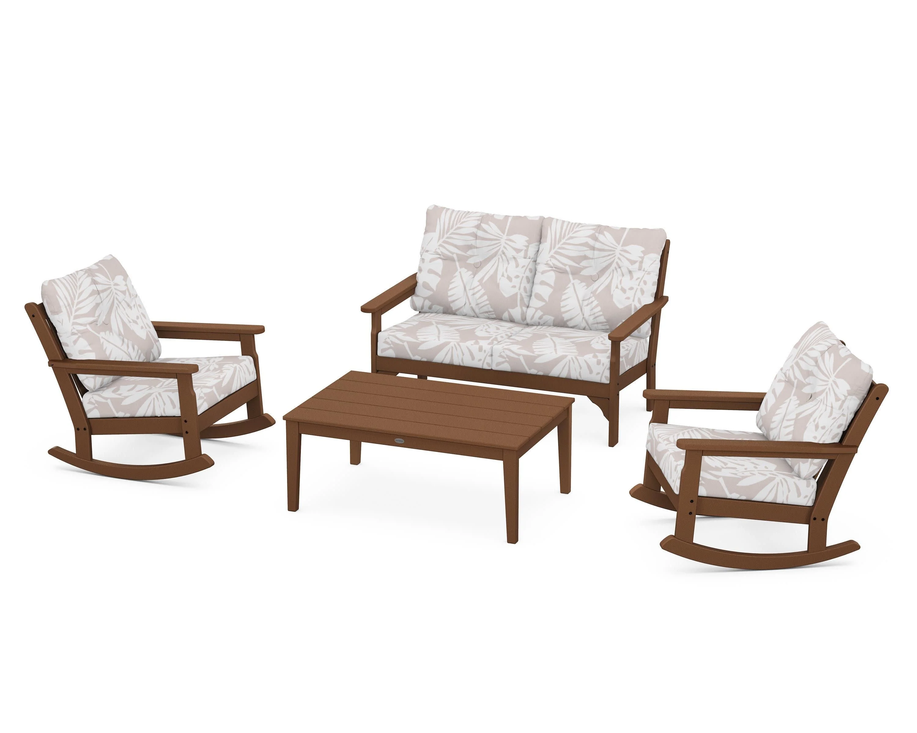 Vineyard 4-Piece Deep Seating Rocking Chair Set - Image 60