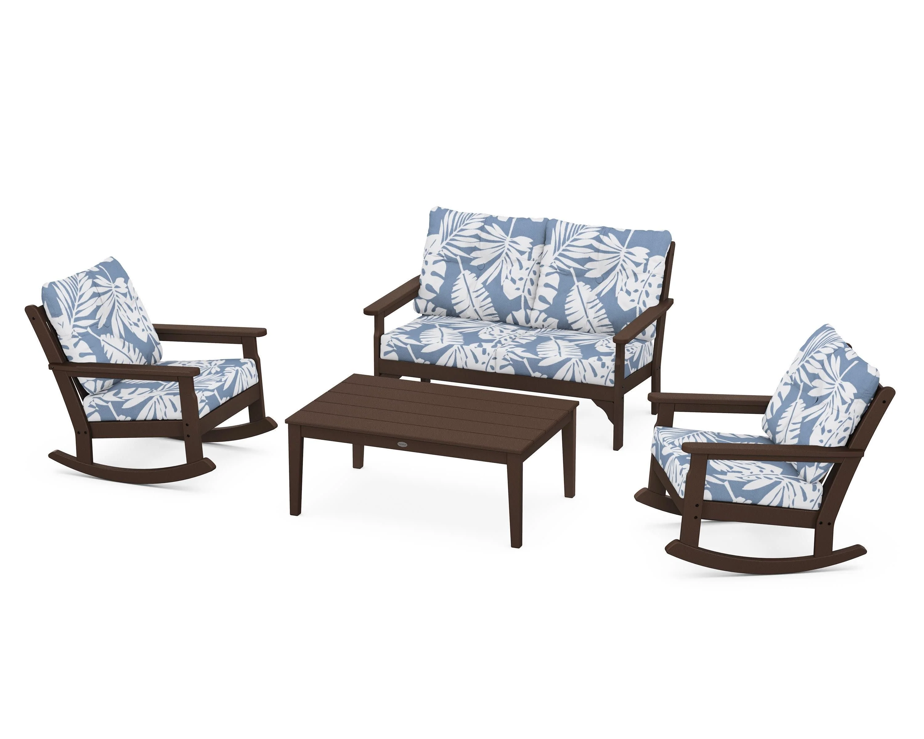 Vineyard 4-Piece Deep Seating Rocking Chair Set - Image 63