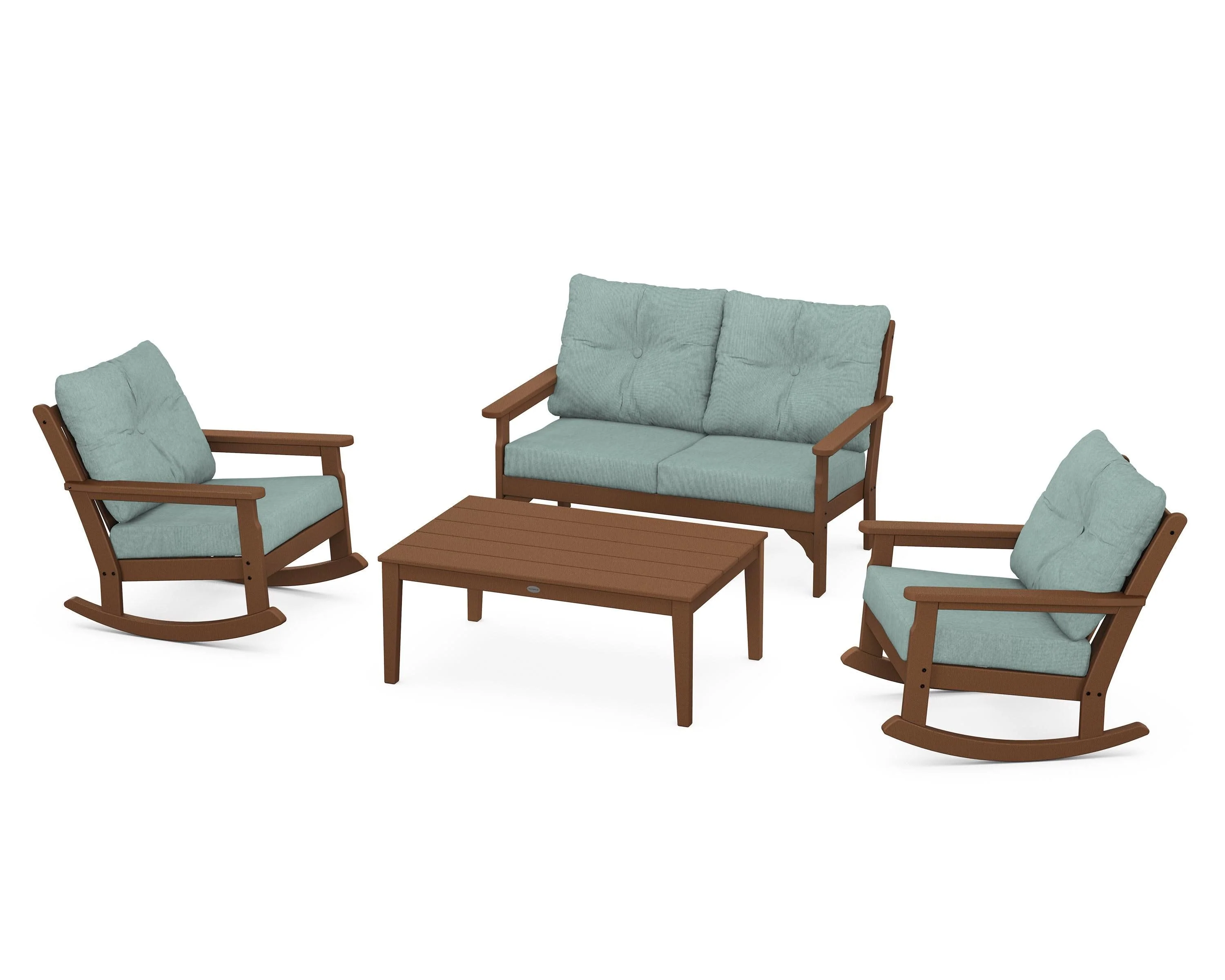 Vineyard 4-Piece Deep Seating Rocking Chair Set - Image 64