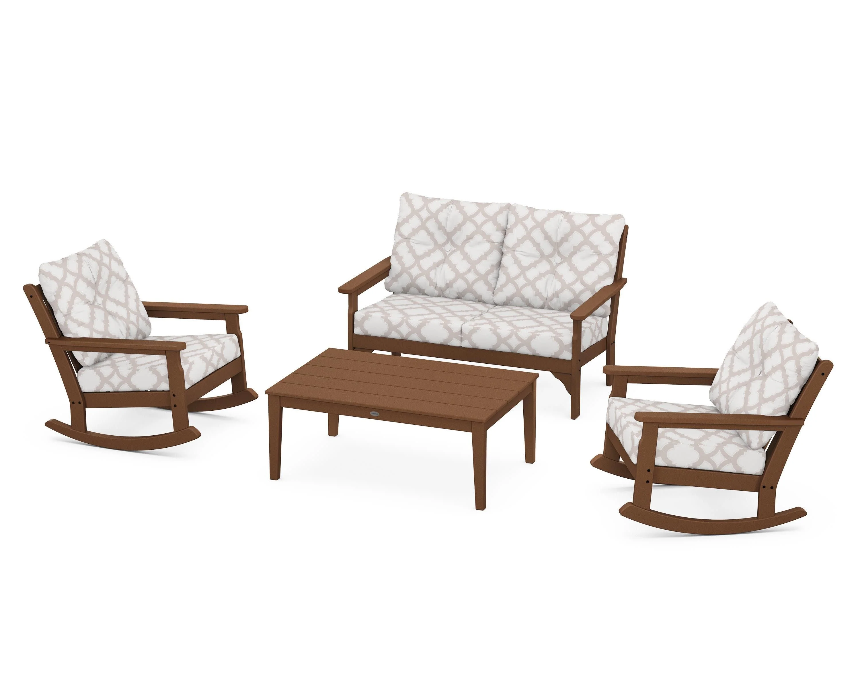Vineyard 4-Piece Deep Seating Rocking Chair Set - Image 73
