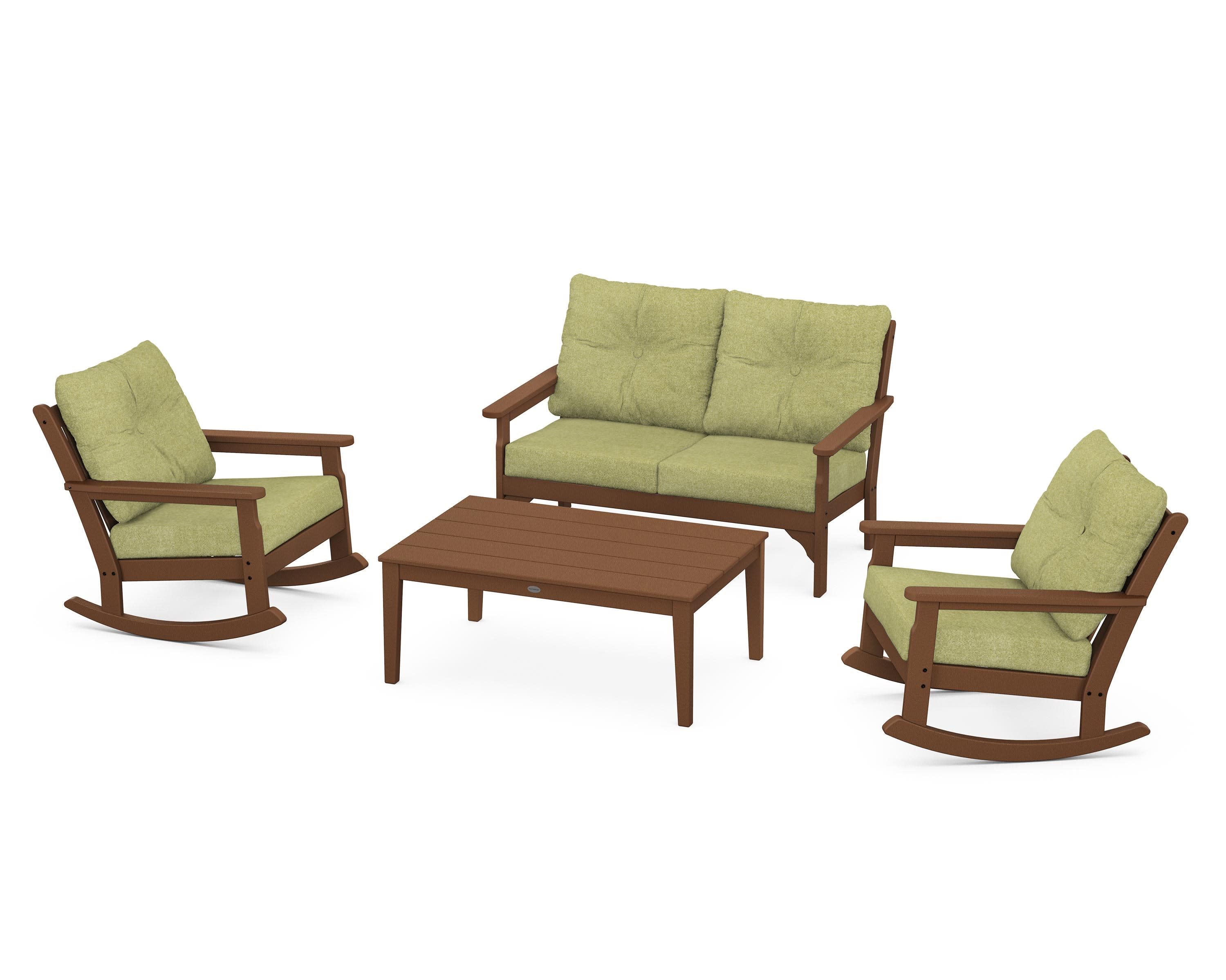 Vineyard 4-Piece Deep Seating Rocking Chair Set - Image 86