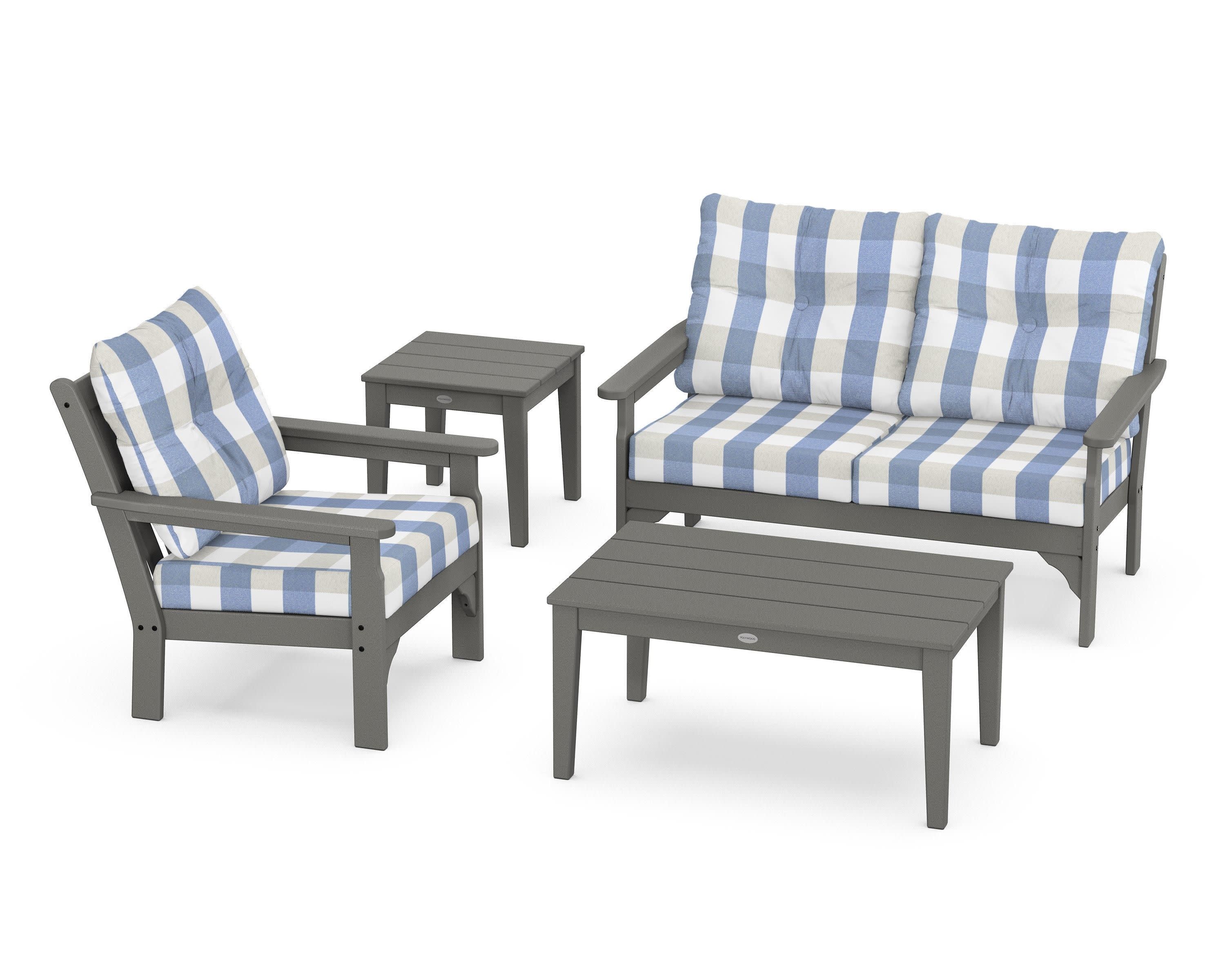 Vineyard 4-Piece Deep Seating Set - Image 7