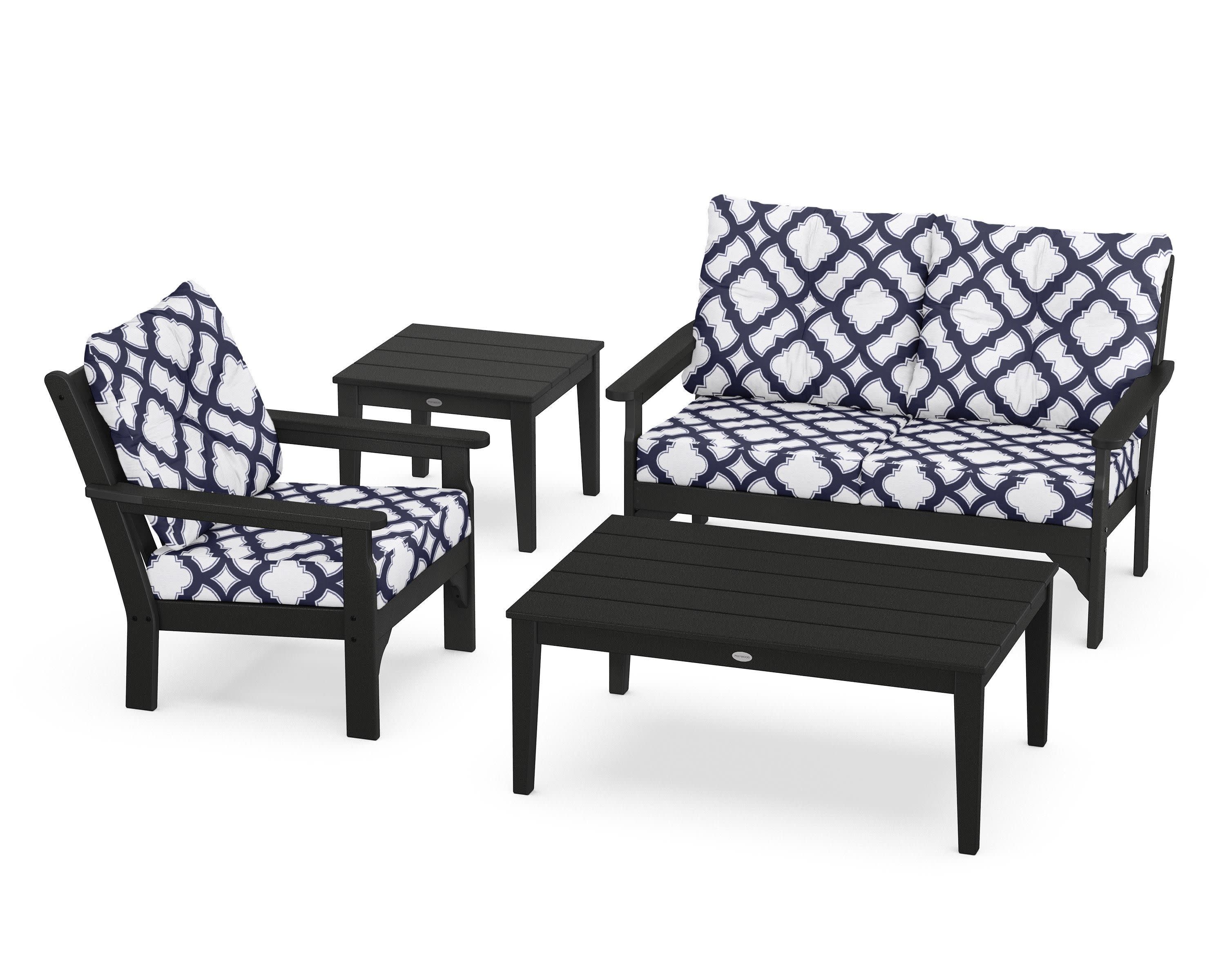 Vineyard 4-Piece Deep Seating Set - Image 12