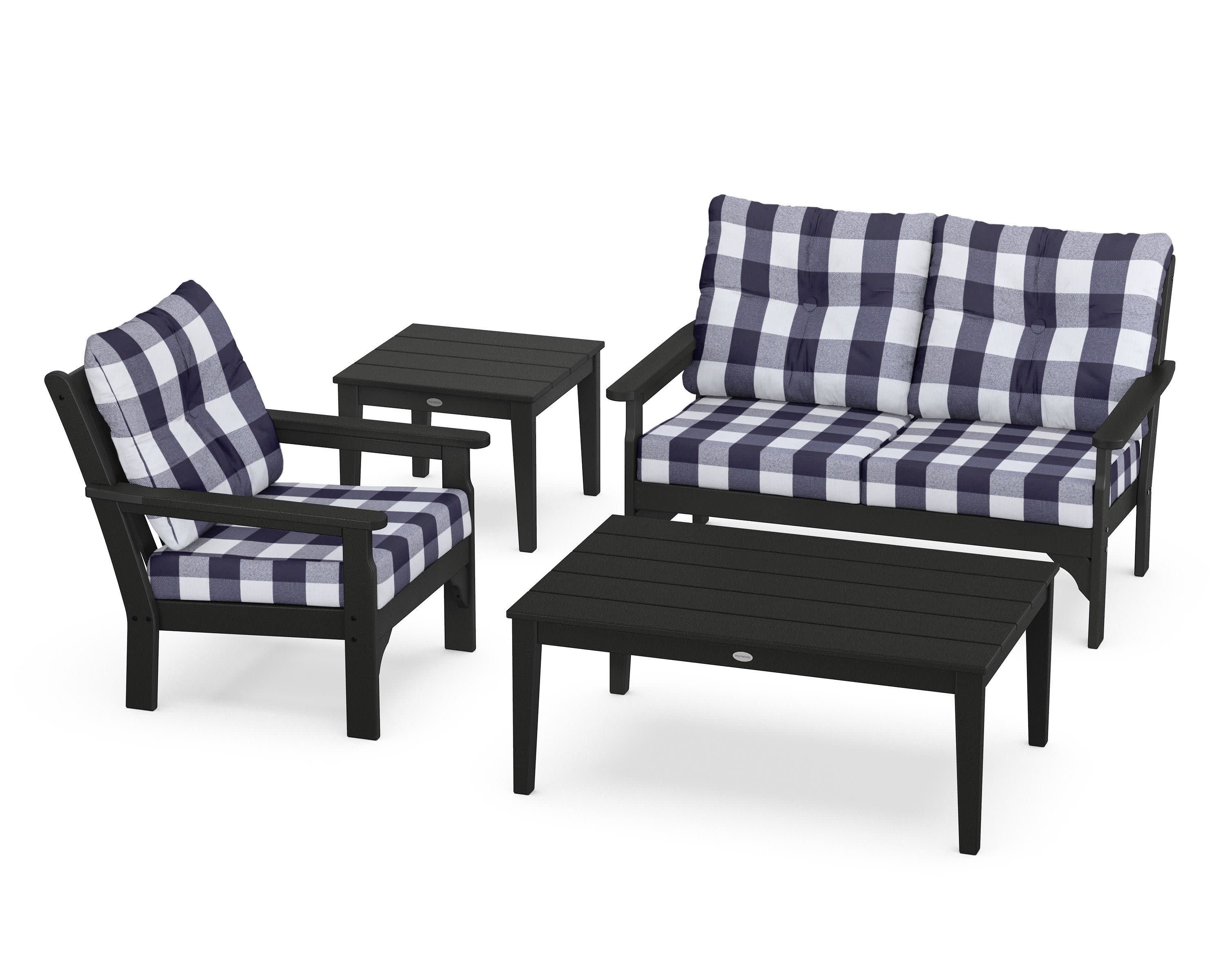 Vineyard 4-Piece Deep Seating Set - Image 40