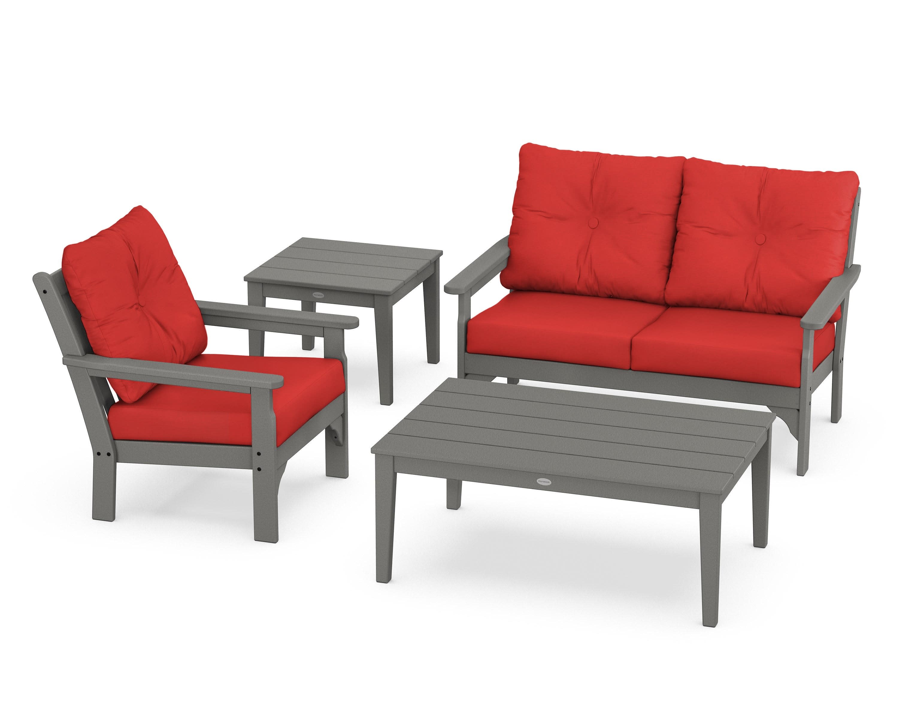 Vineyard 4-Piece Deep Seating Set - Image 46
