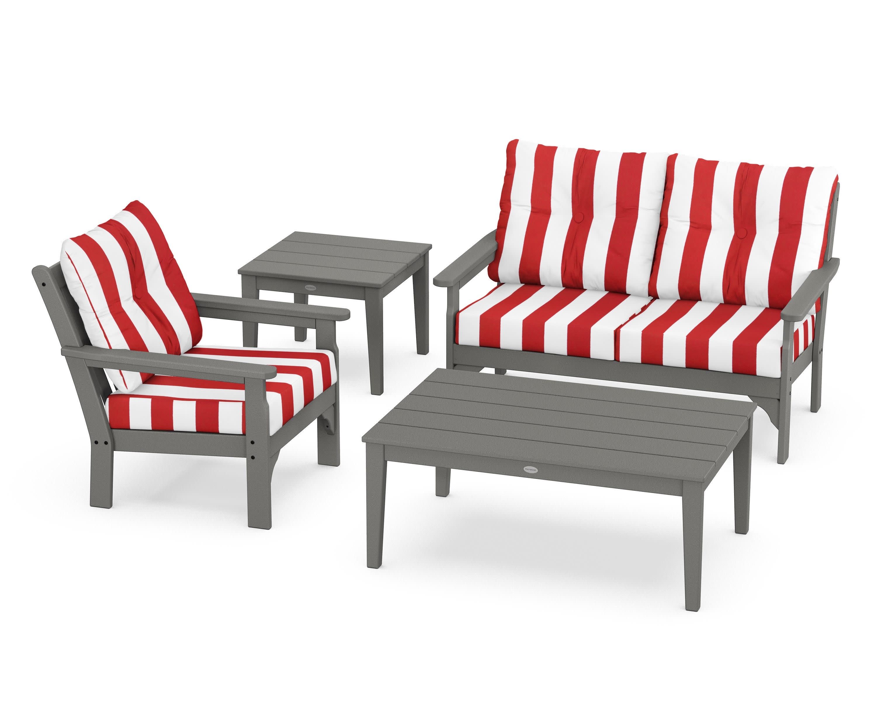 Vineyard 4-Piece Deep Seating Set - Image 51
