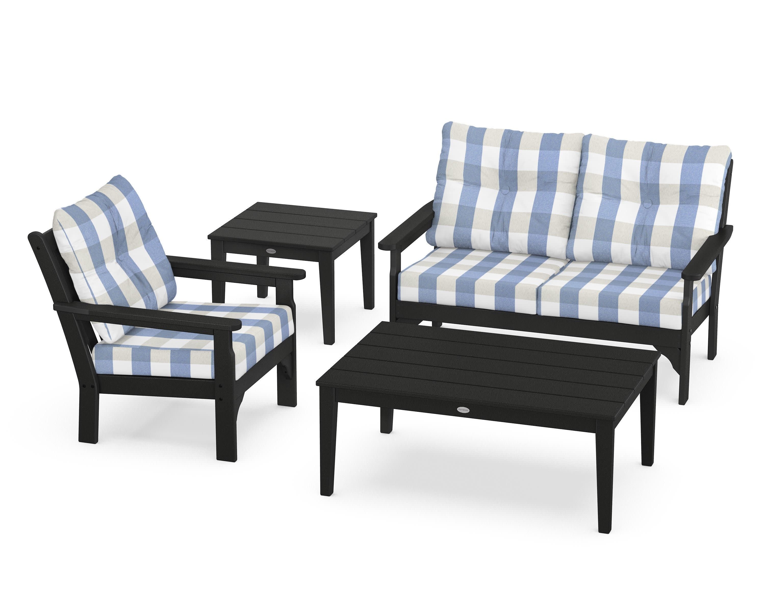 Vineyard 4-Piece Deep Seating Set - Image 9