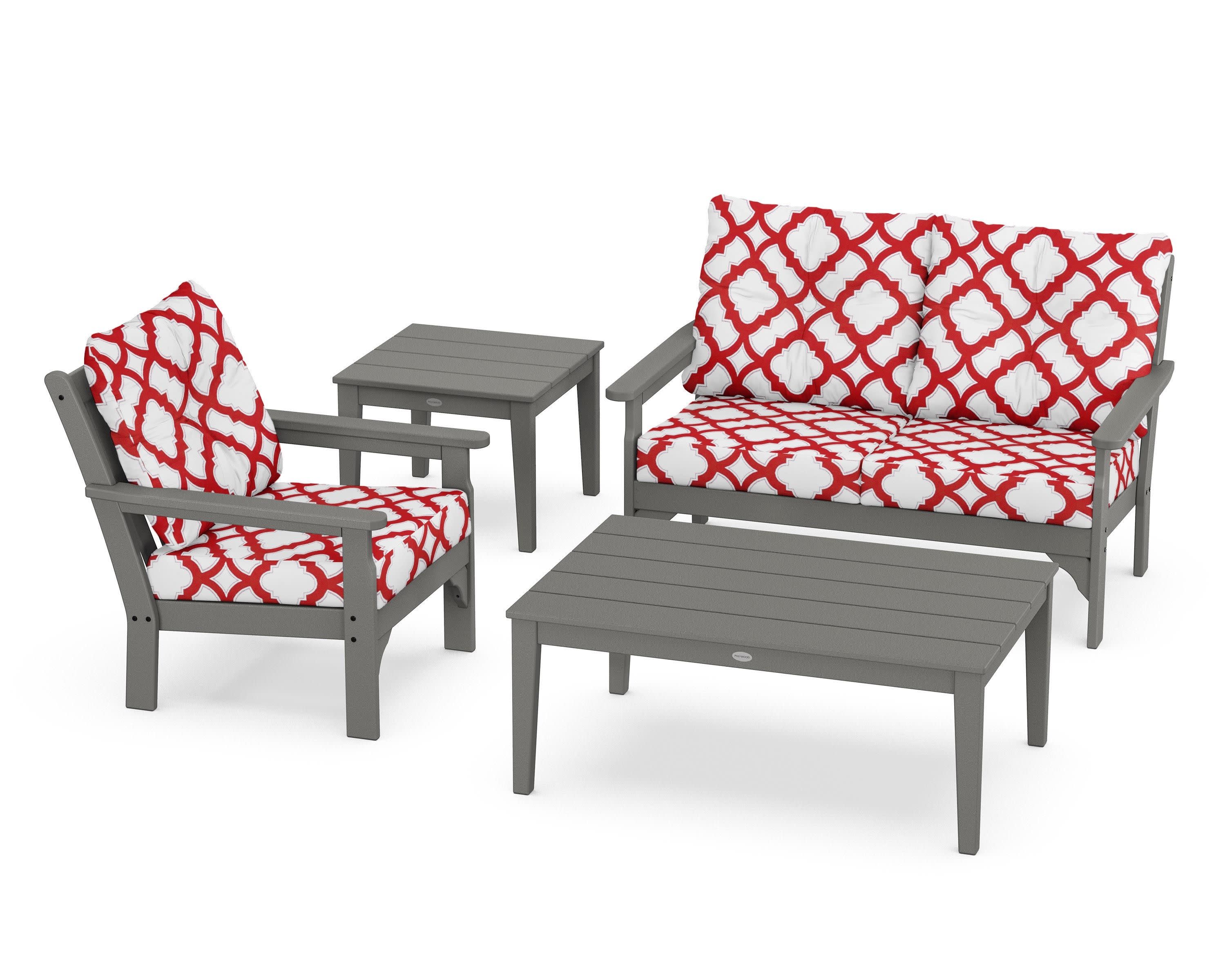 Vineyard 4-Piece Deep Seating Set - Image 95