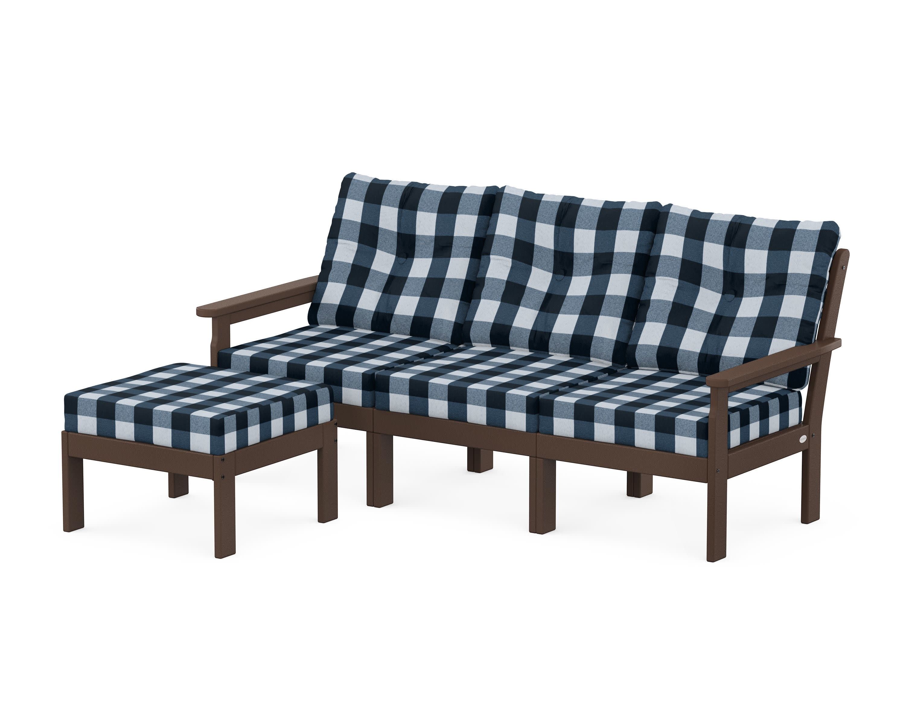 Vineyard 4-Piece Sectional with Ottoman - Image 176