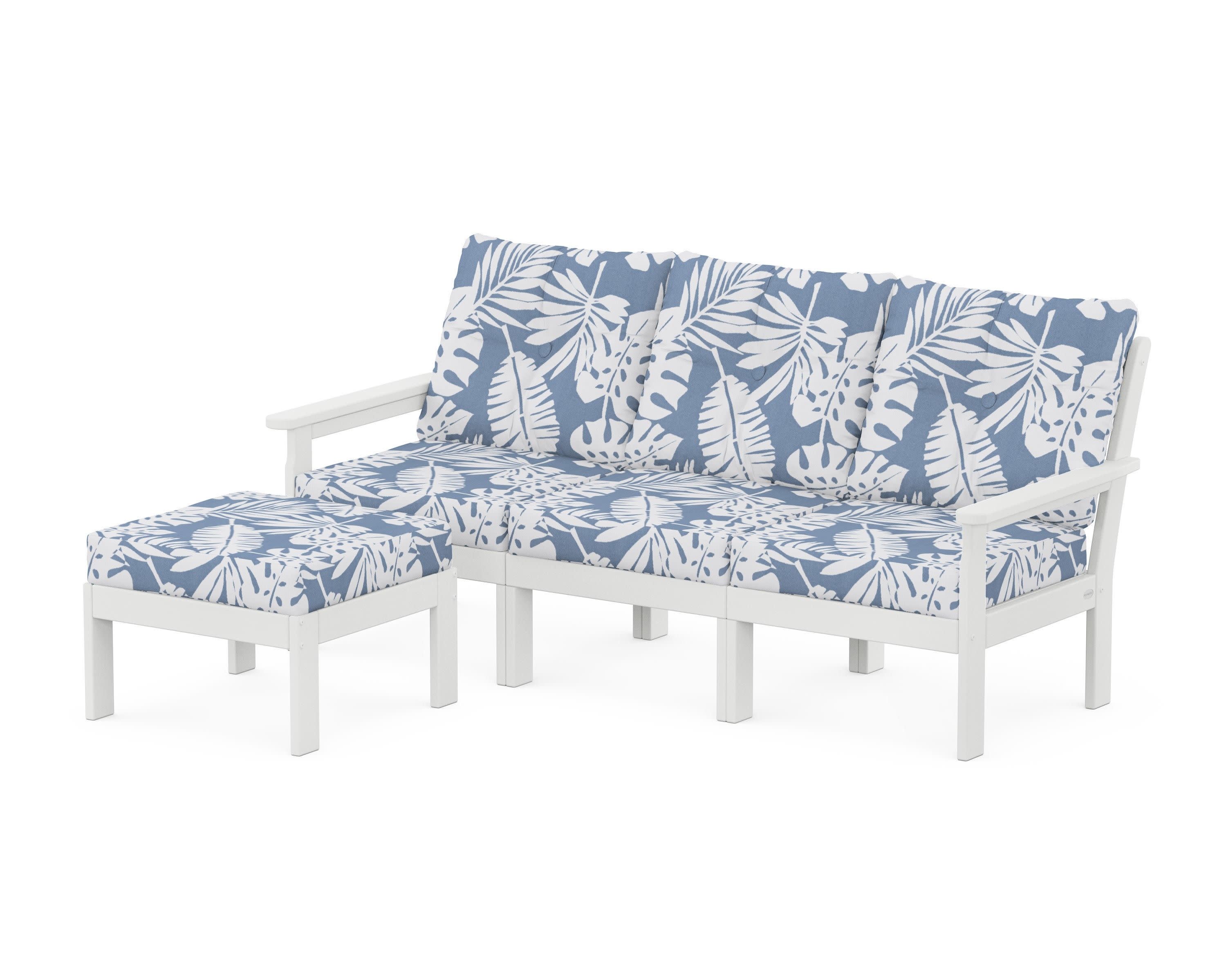 Vineyard 4-Piece Sectional with Ottoman - Image 180