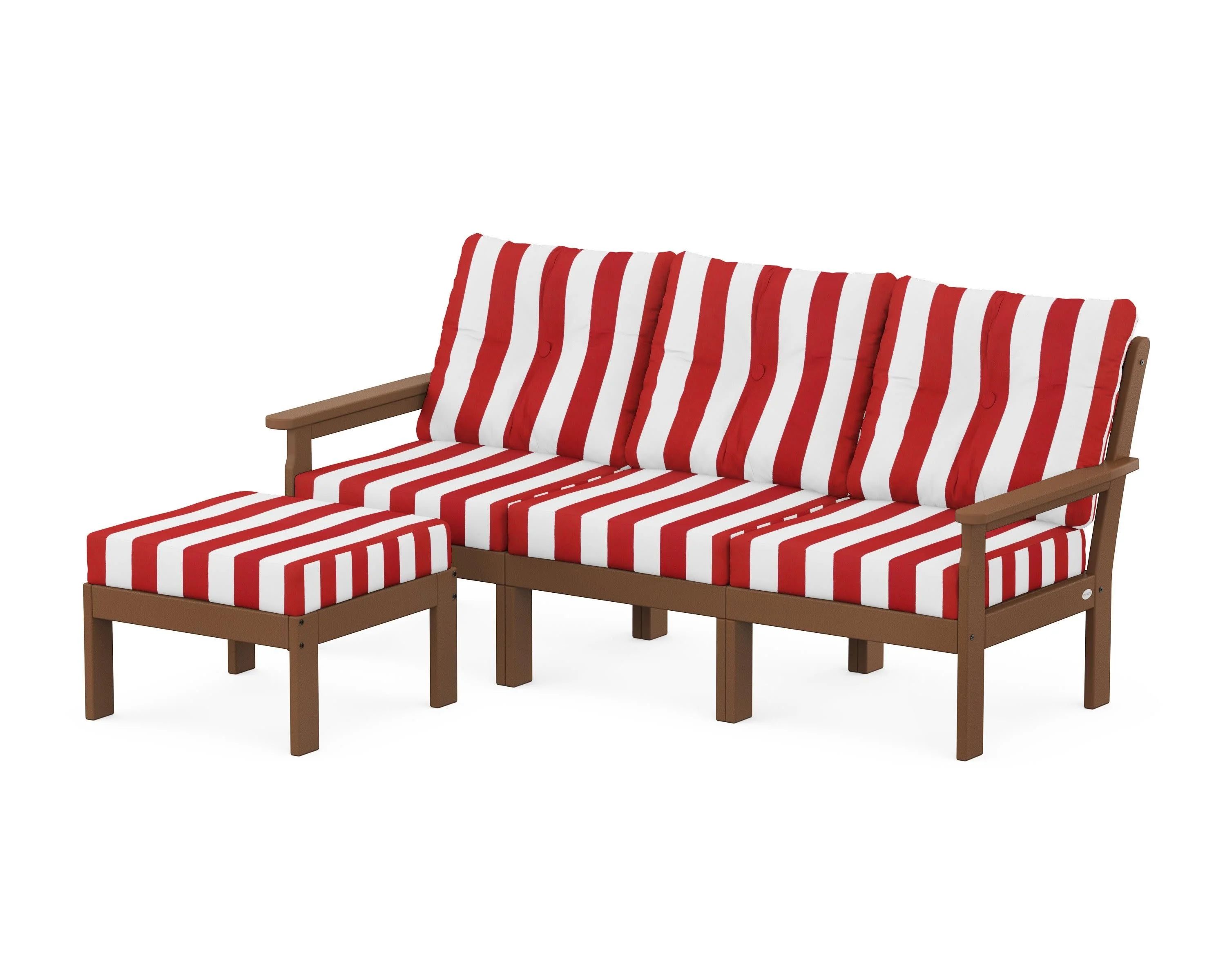 Vineyard 4-Piece Sectional with Ottoman - Image 35