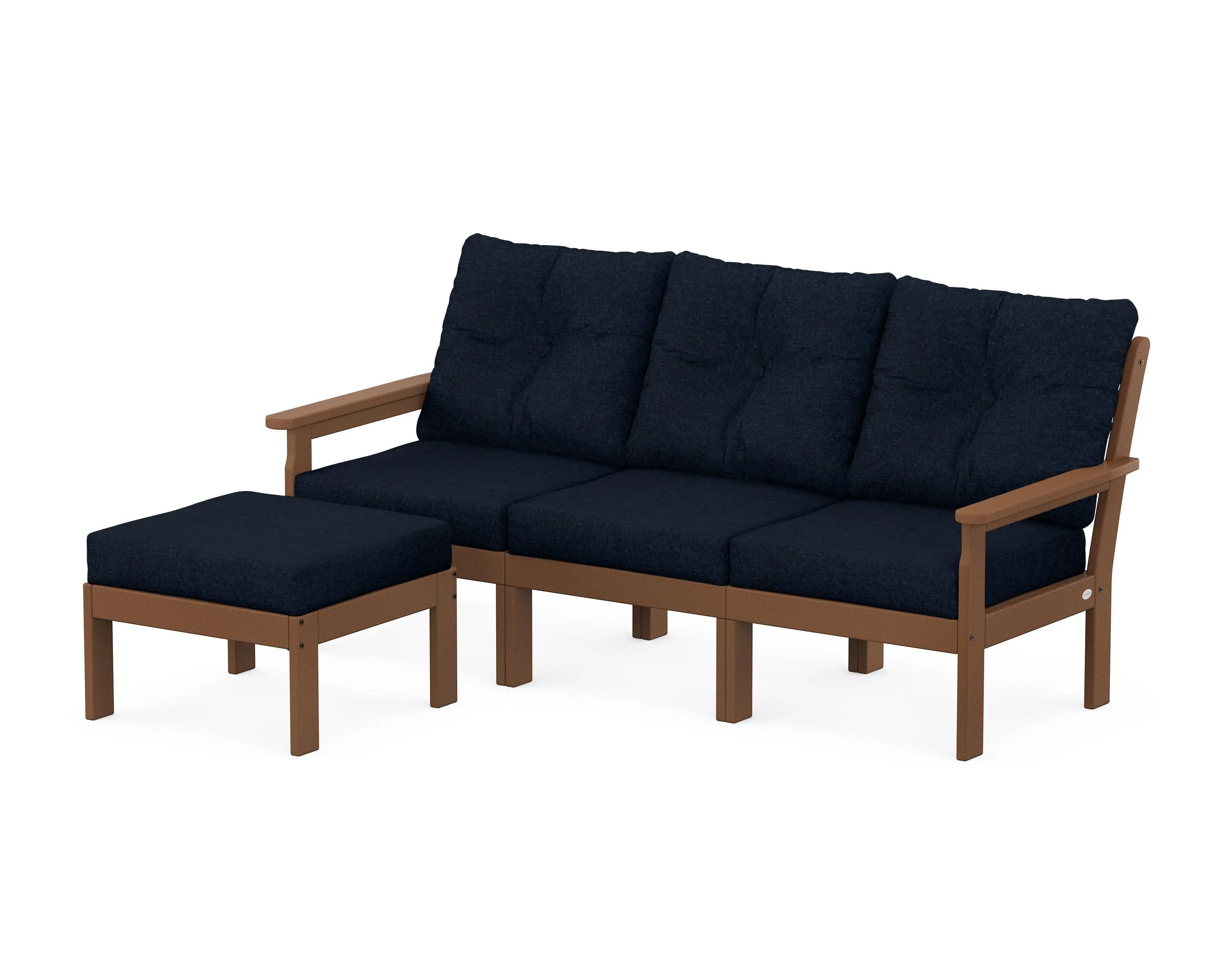 Vineyard 4-Piece Sectional with Ottoman - Image 53