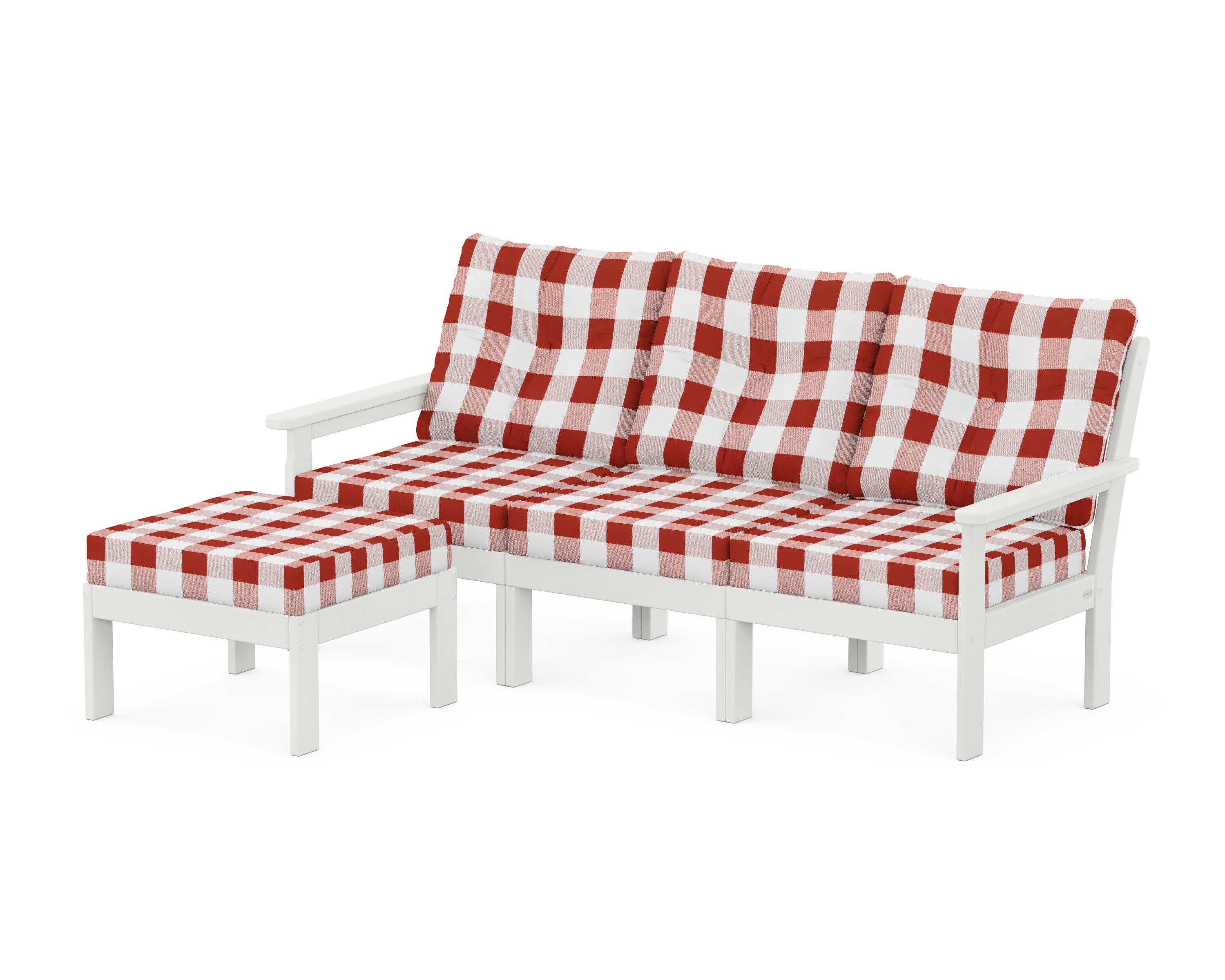 Vineyard 4-Piece Sectional with Ottoman - Image 74