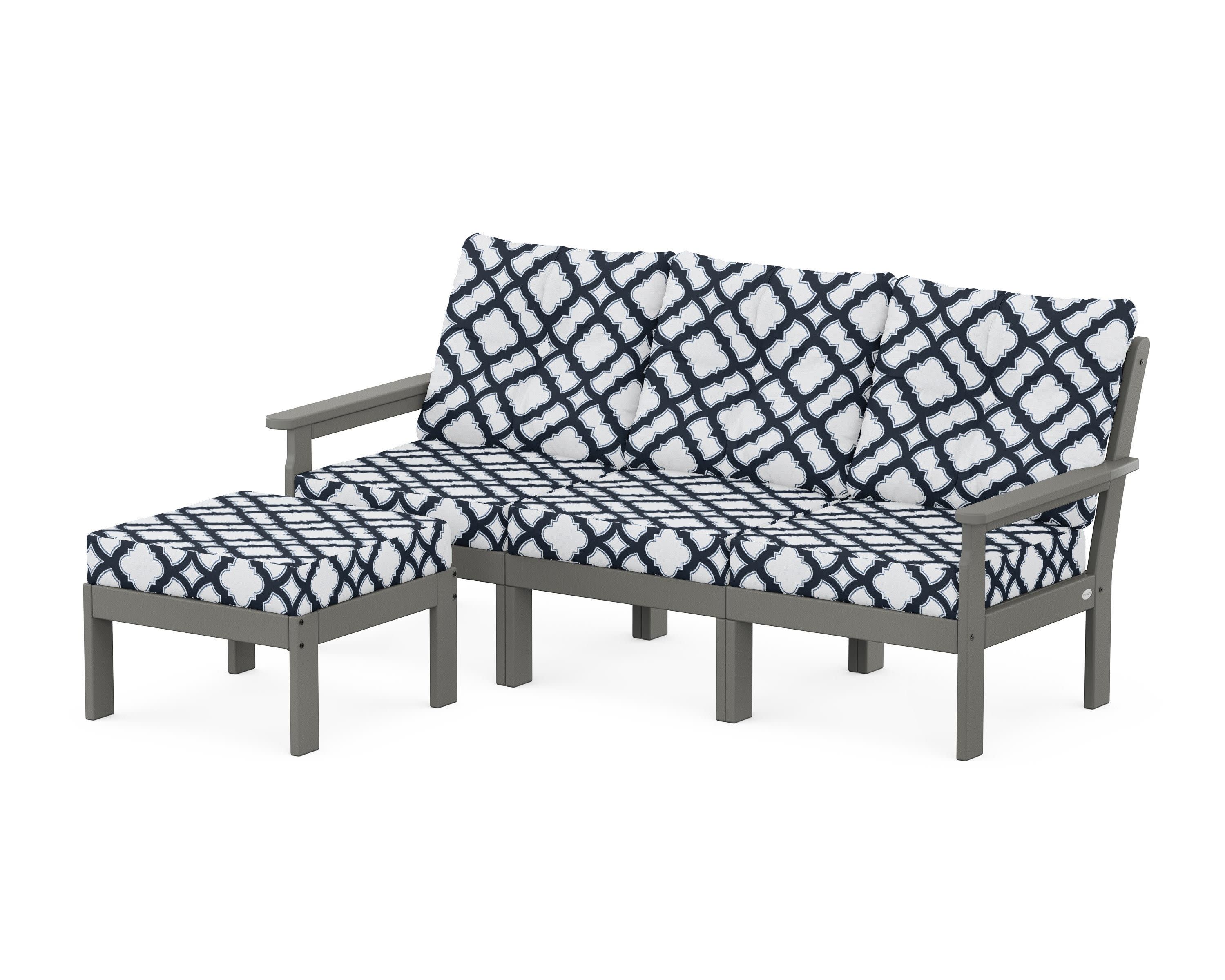 Vineyard 4-Piece Sectional with Ottoman - Image 91