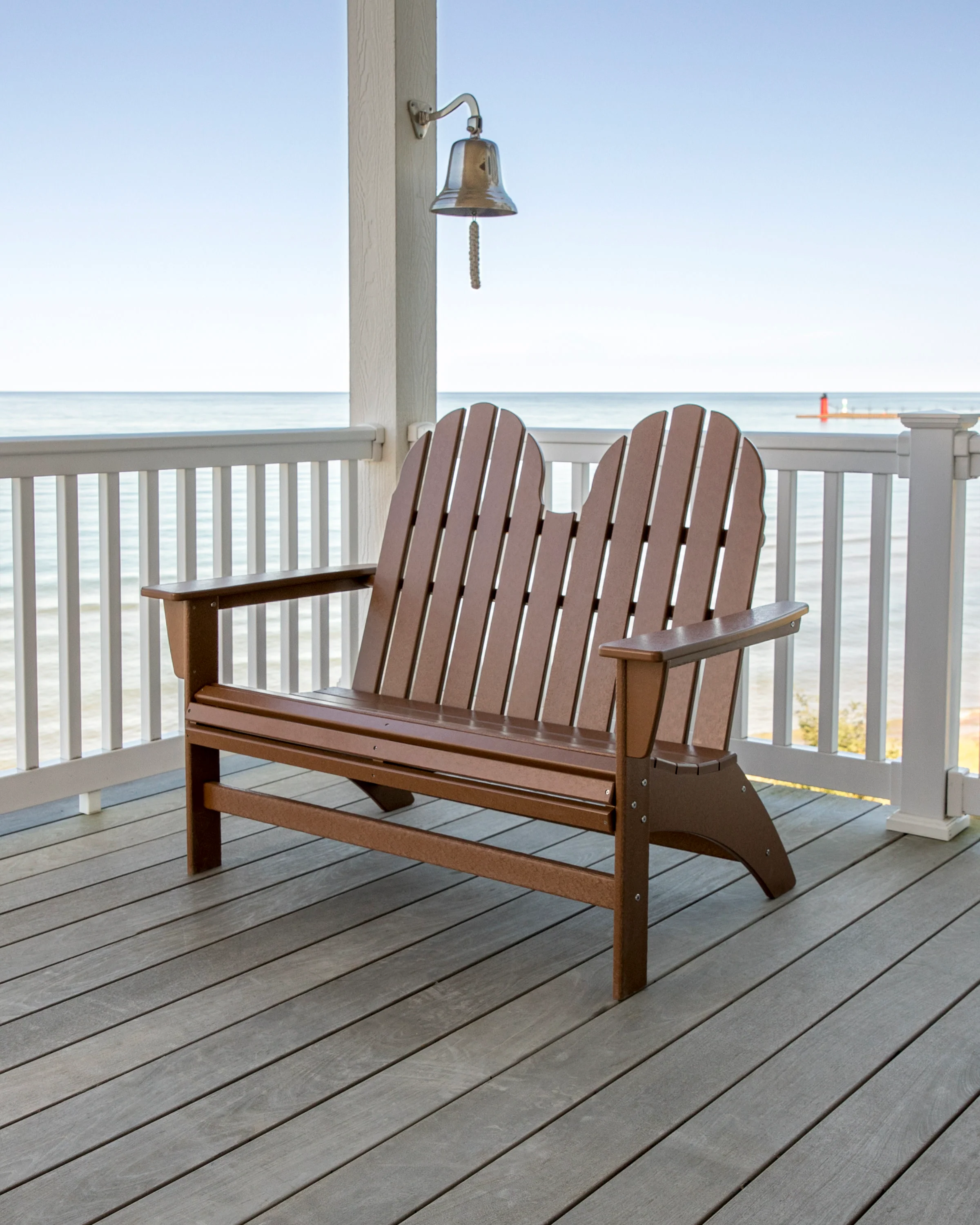 Vineyard 48" Adirondack Bench - Image 3