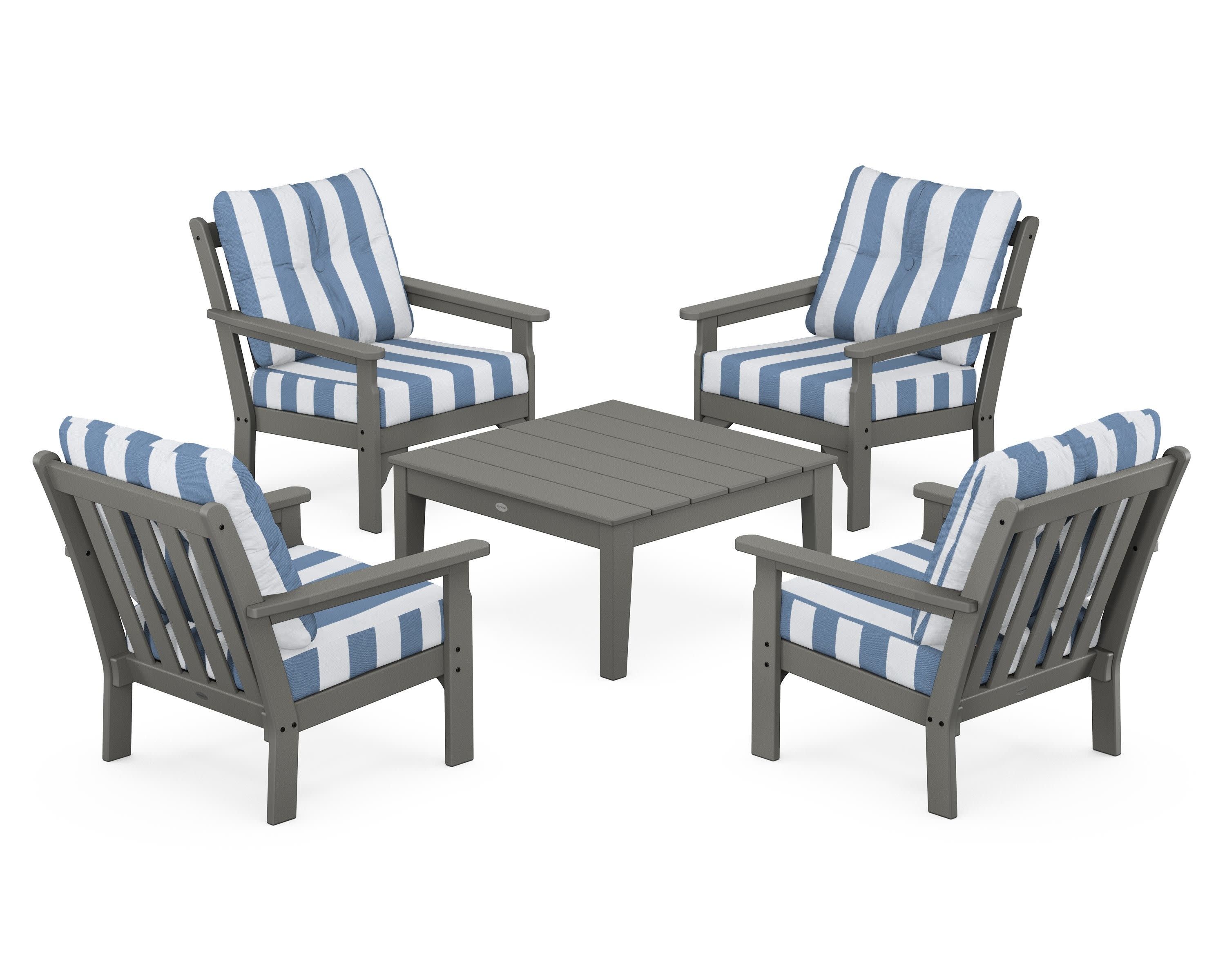 Vineyard 5-Piece Deep Seating Conversation Set - Image 113