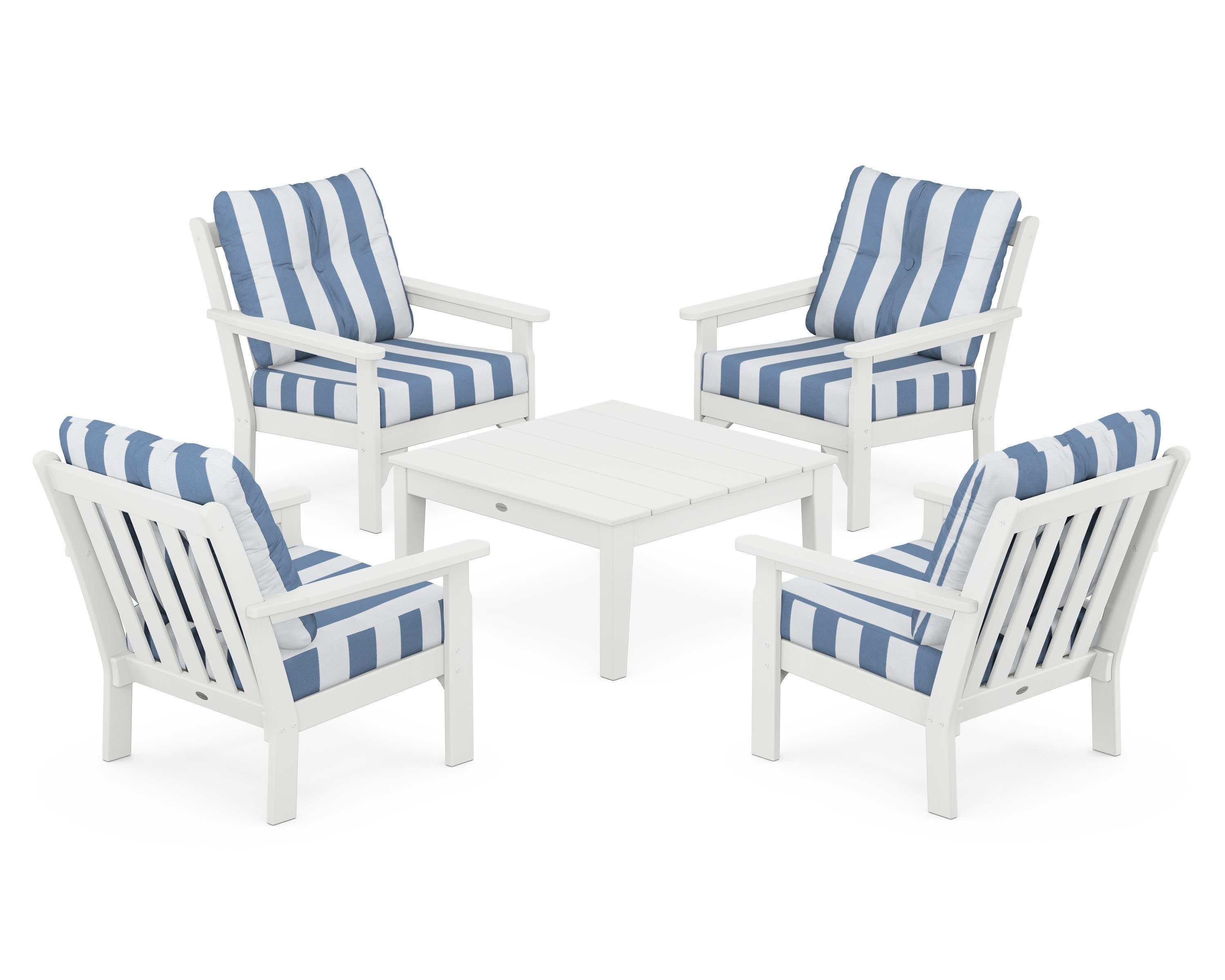Vineyard 5-Piece Deep Seating Conversation Set - Image 127