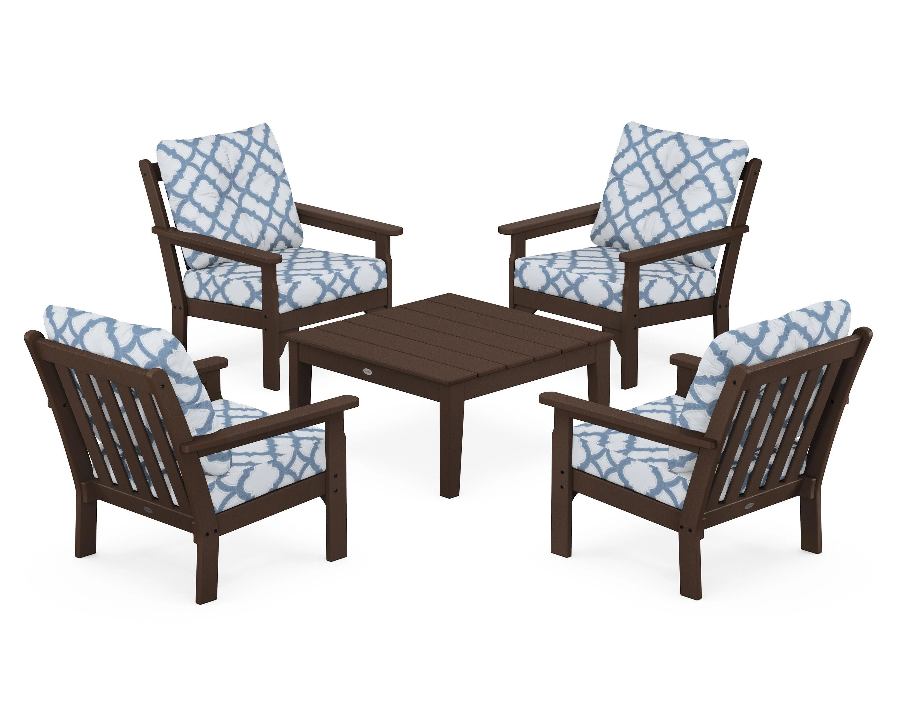 Vineyard 5-Piece Deep Seating Conversation Set - Image 174