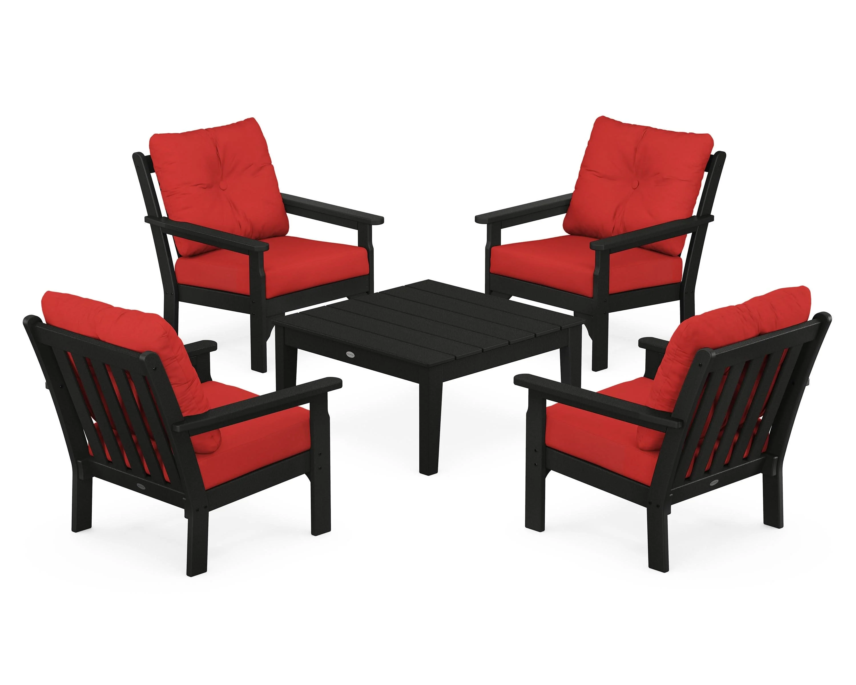 Vineyard 5-Piece Deep Seating Conversation Set - Image 20