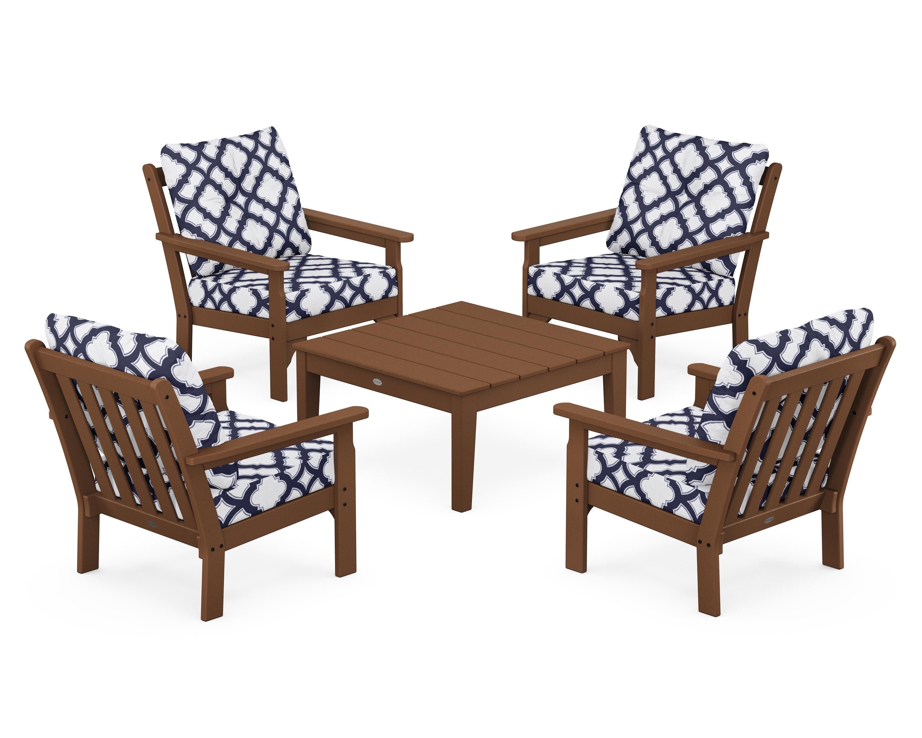 Vineyard 5-Piece Deep Seating Conversation Set - Image 51