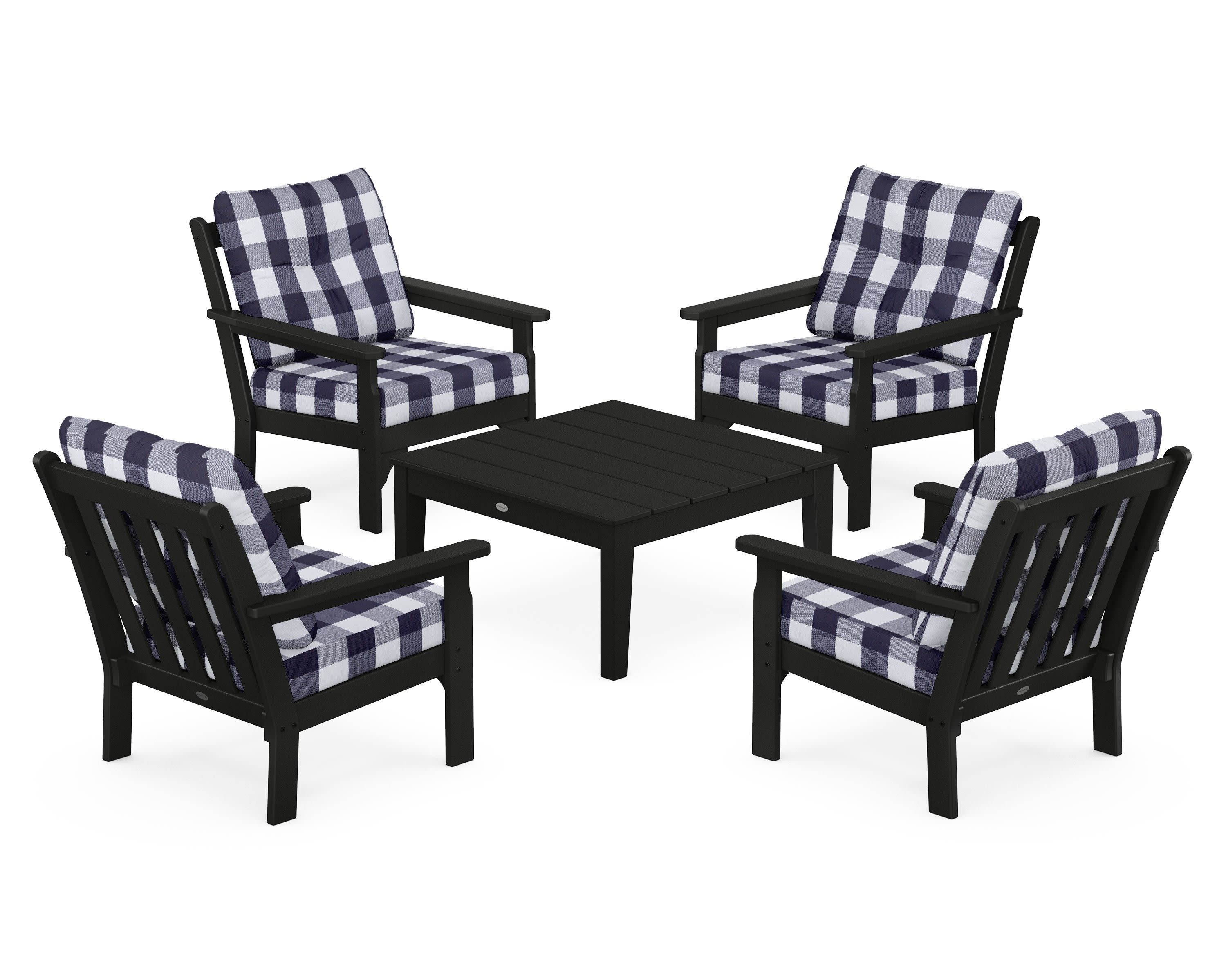 Vineyard 5-Piece Deep Seating Conversation Set - Image 56