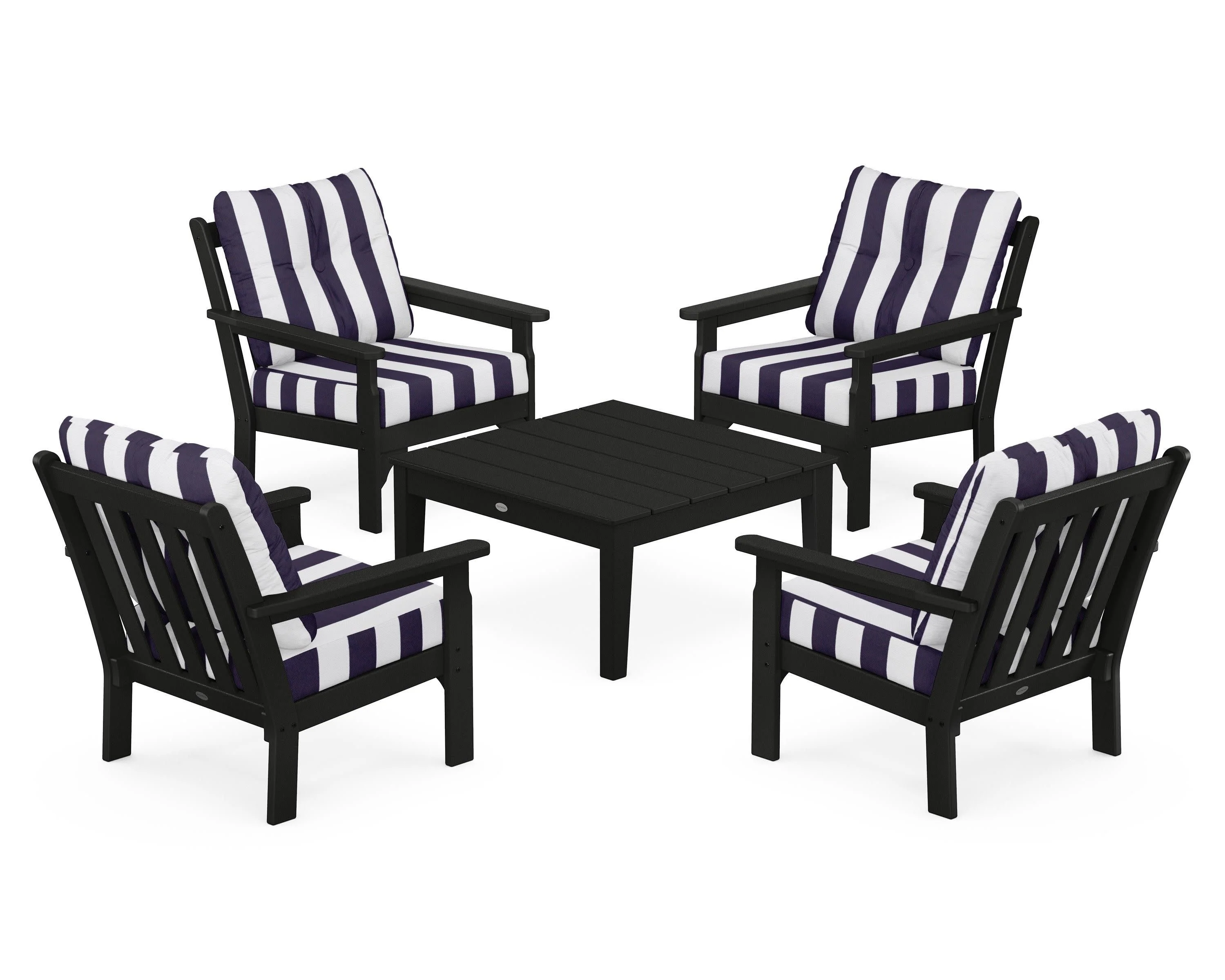Vineyard 5-Piece Deep Seating Conversation Set - Image 76