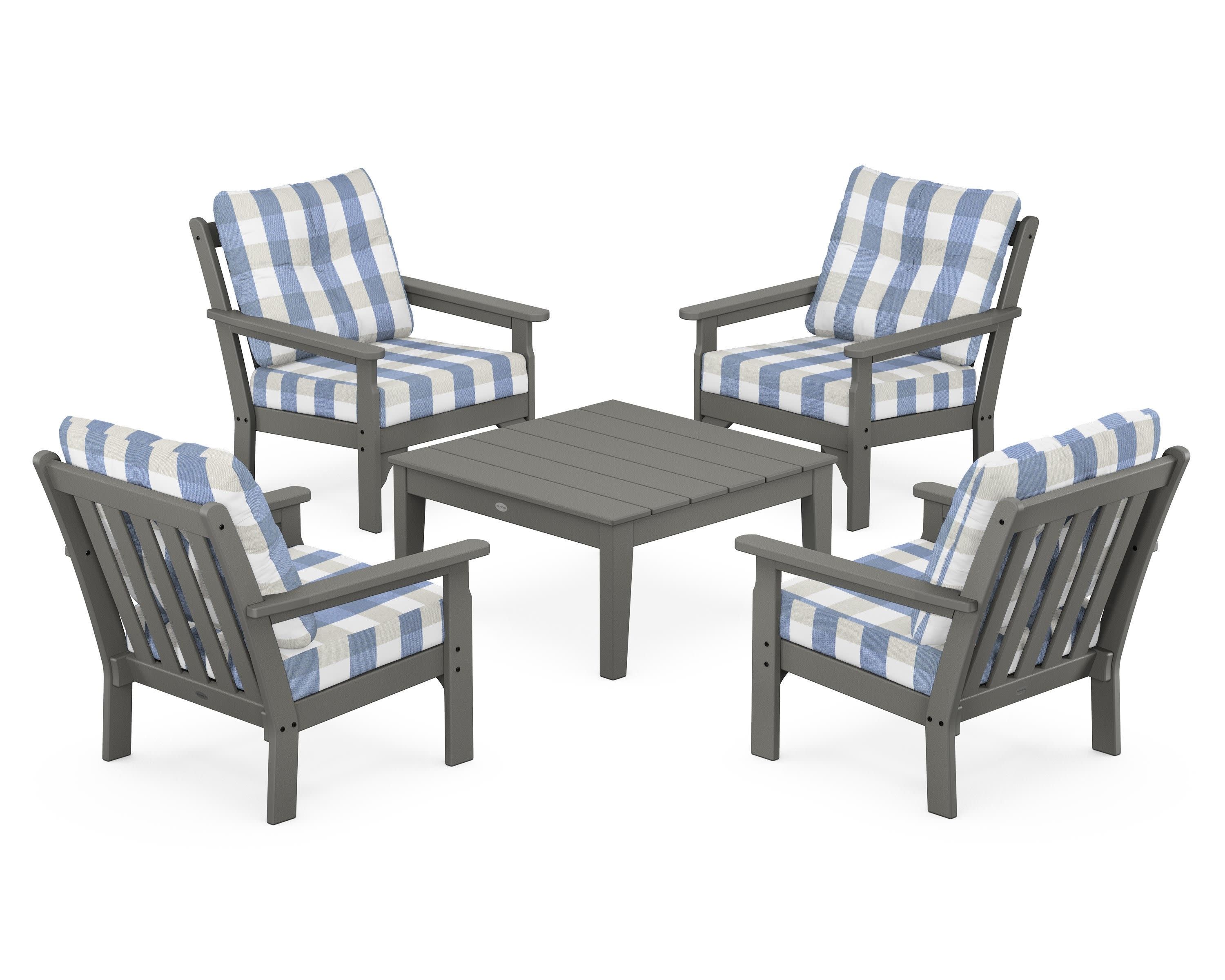 Vineyard 5-Piece Deep Seating Conversation Set - Image 83