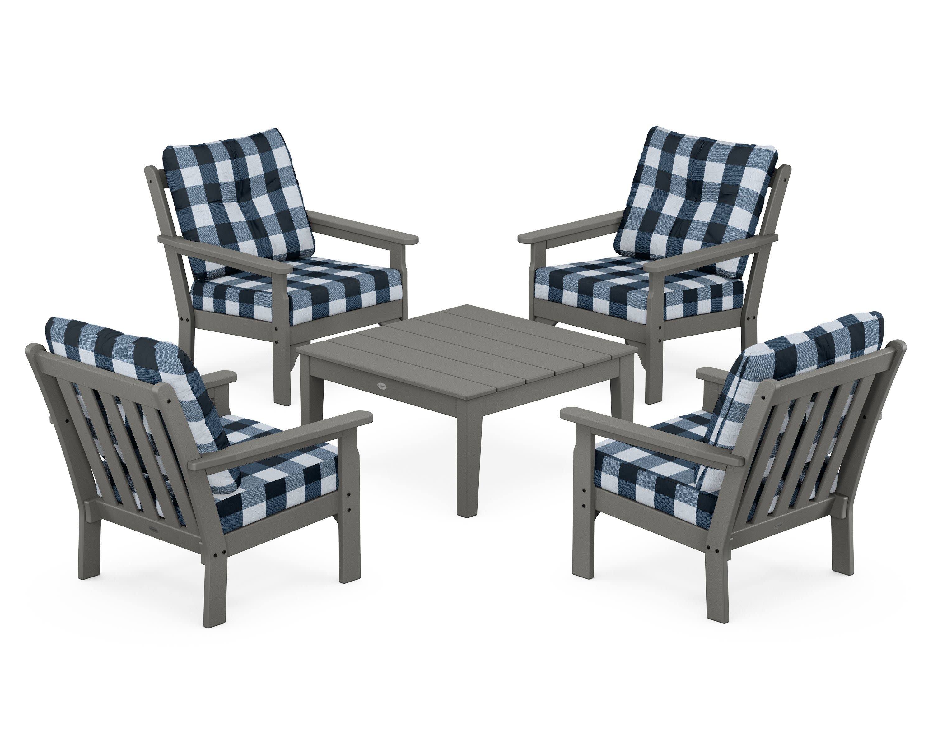 Vineyard 5-Piece Deep Seating Conversation Set - Image 90