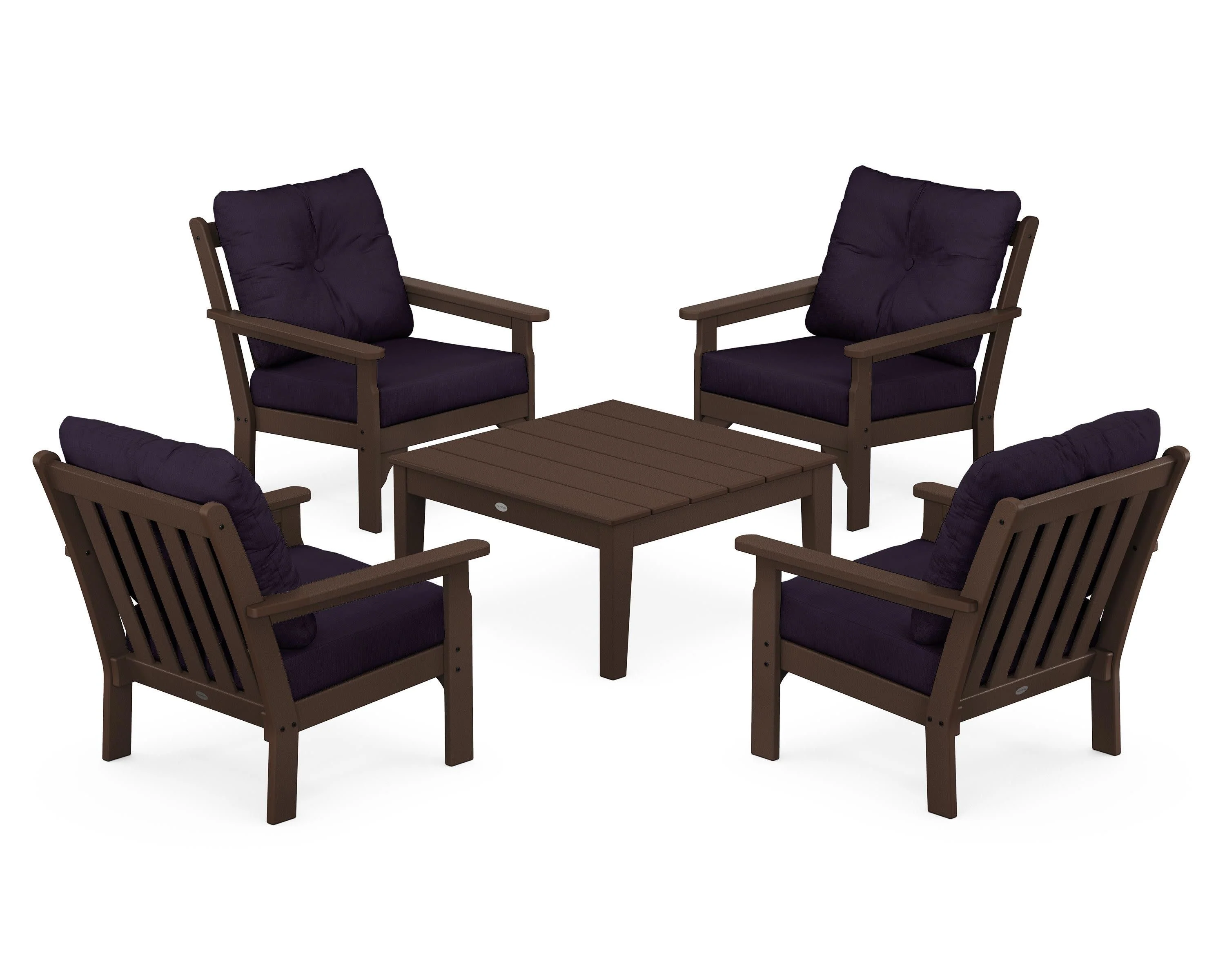 Vineyard 5-Piece Deep Seating Conversation Set - Image 95
