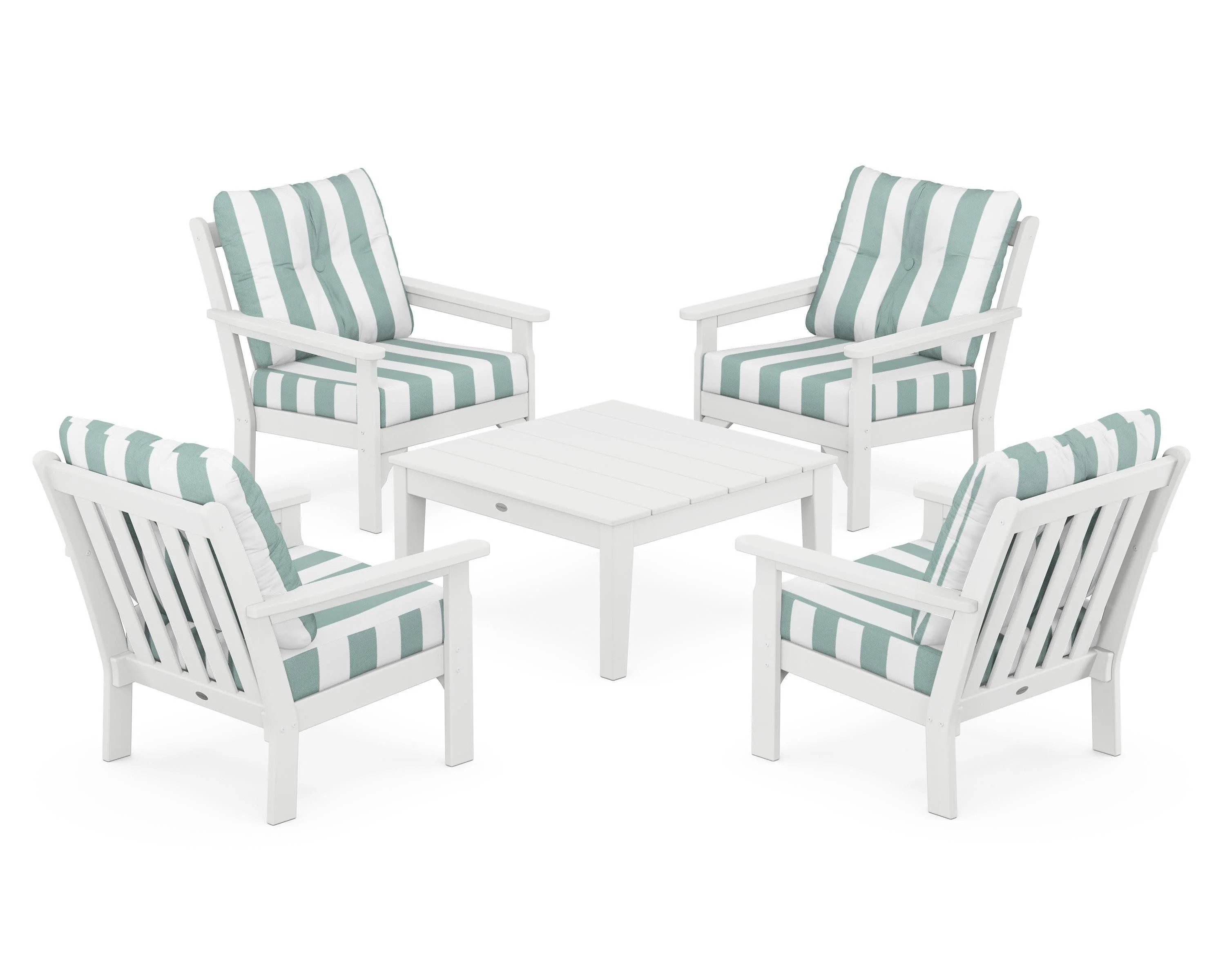 Vineyard 5-Piece Deep Seating Conversation Set - Image 97