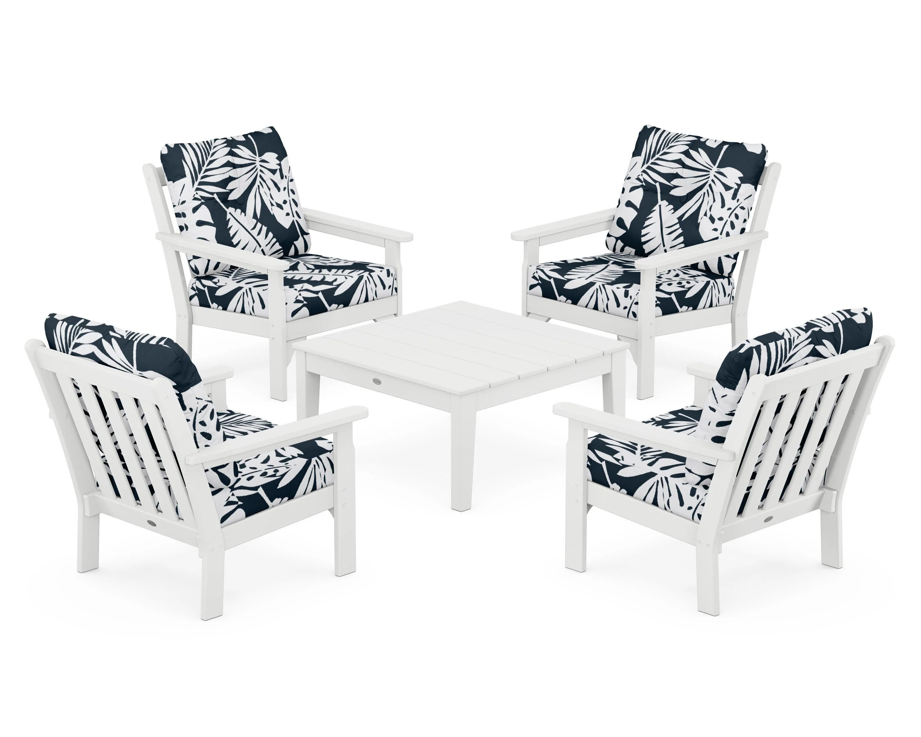 Vineyard 5-Piece Deep Seating Conversation Set - Image 98