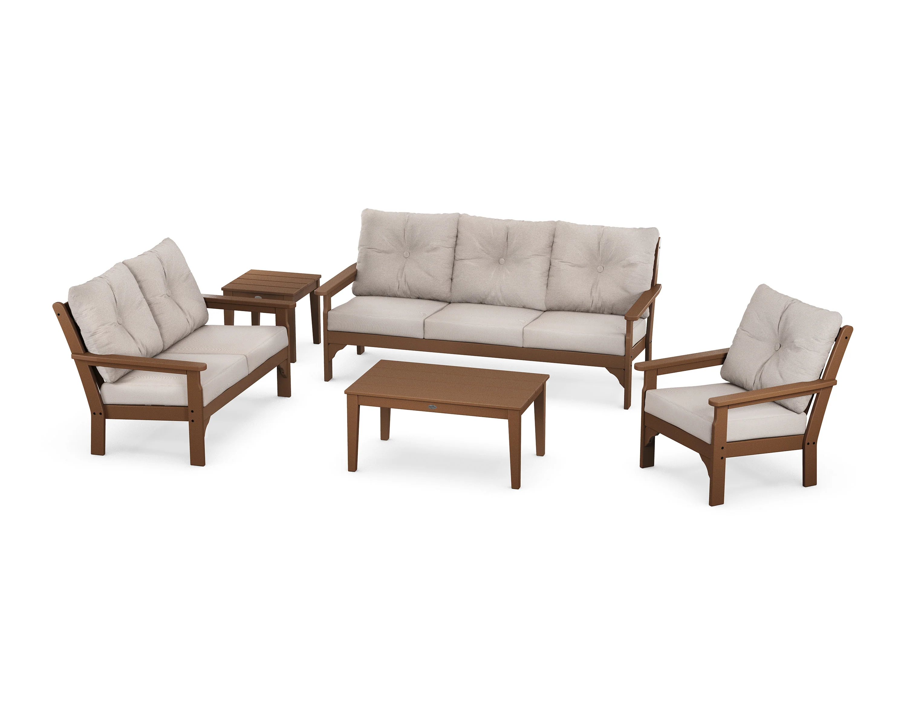 Vineyard 5 Piece Deep Seating Set - Image 108