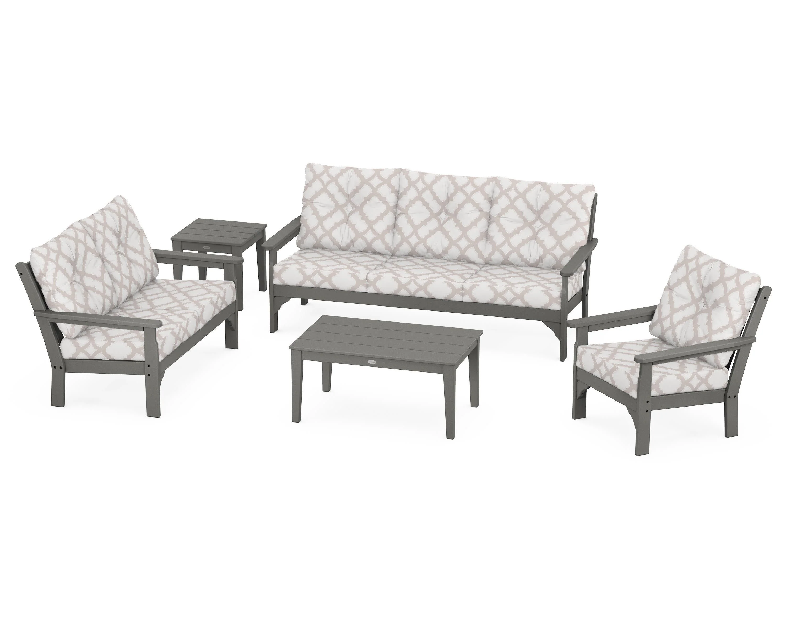 Vineyard 5 Piece Deep Seating Set - Image 109