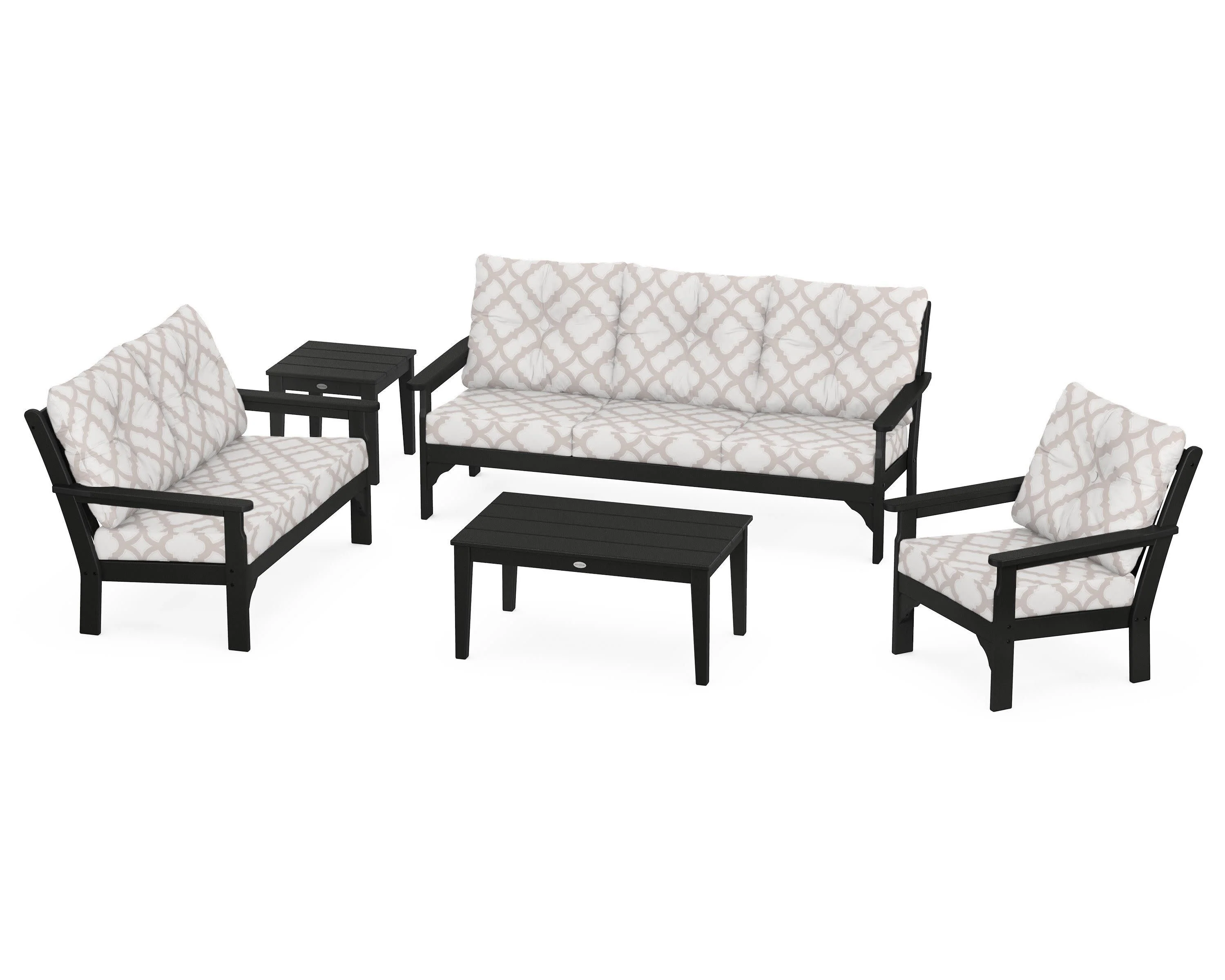 Vineyard 5 Piece Deep Seating Set - Image 154